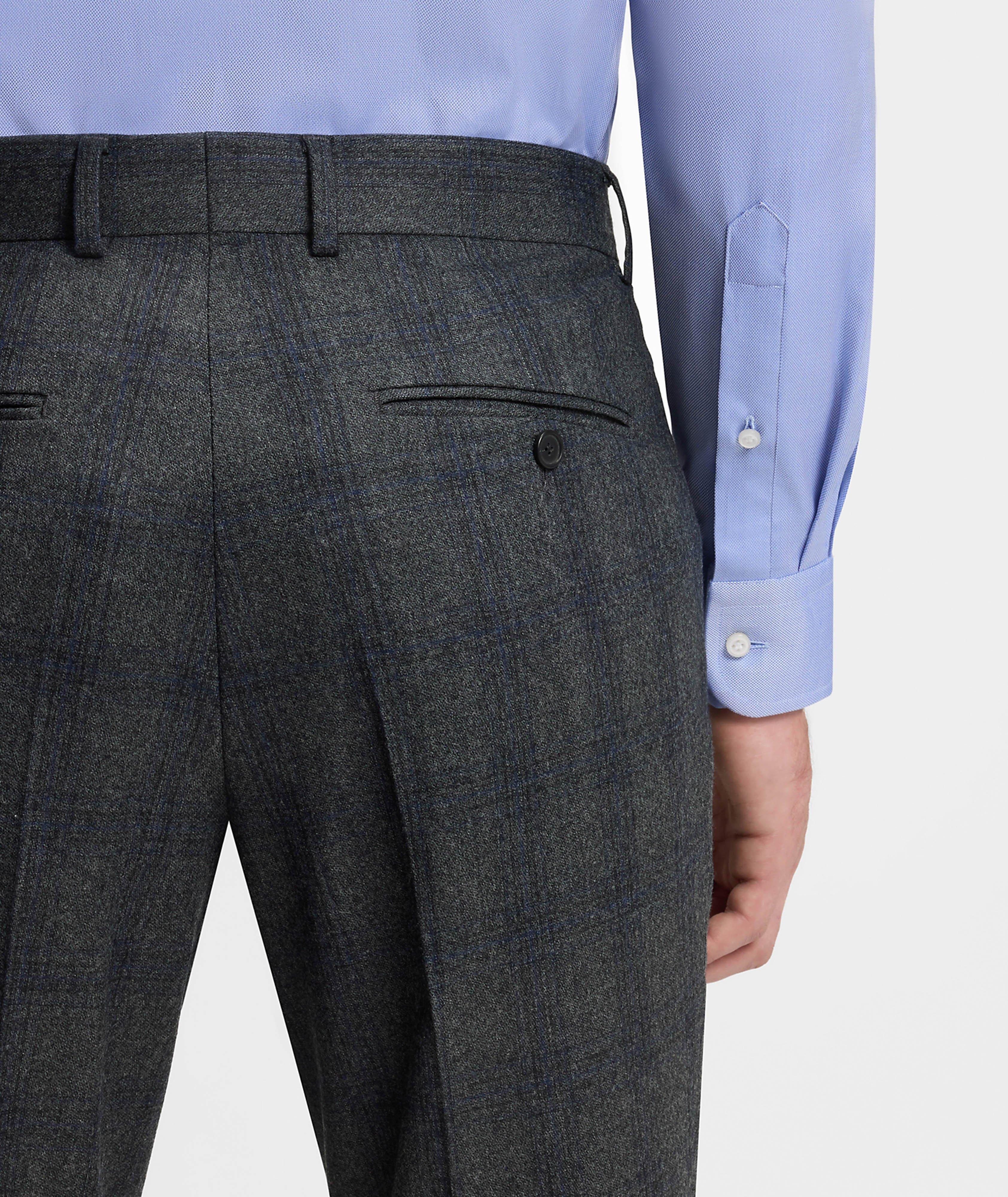 X BECKHAM Pleated Checked Dress Pants  image 4