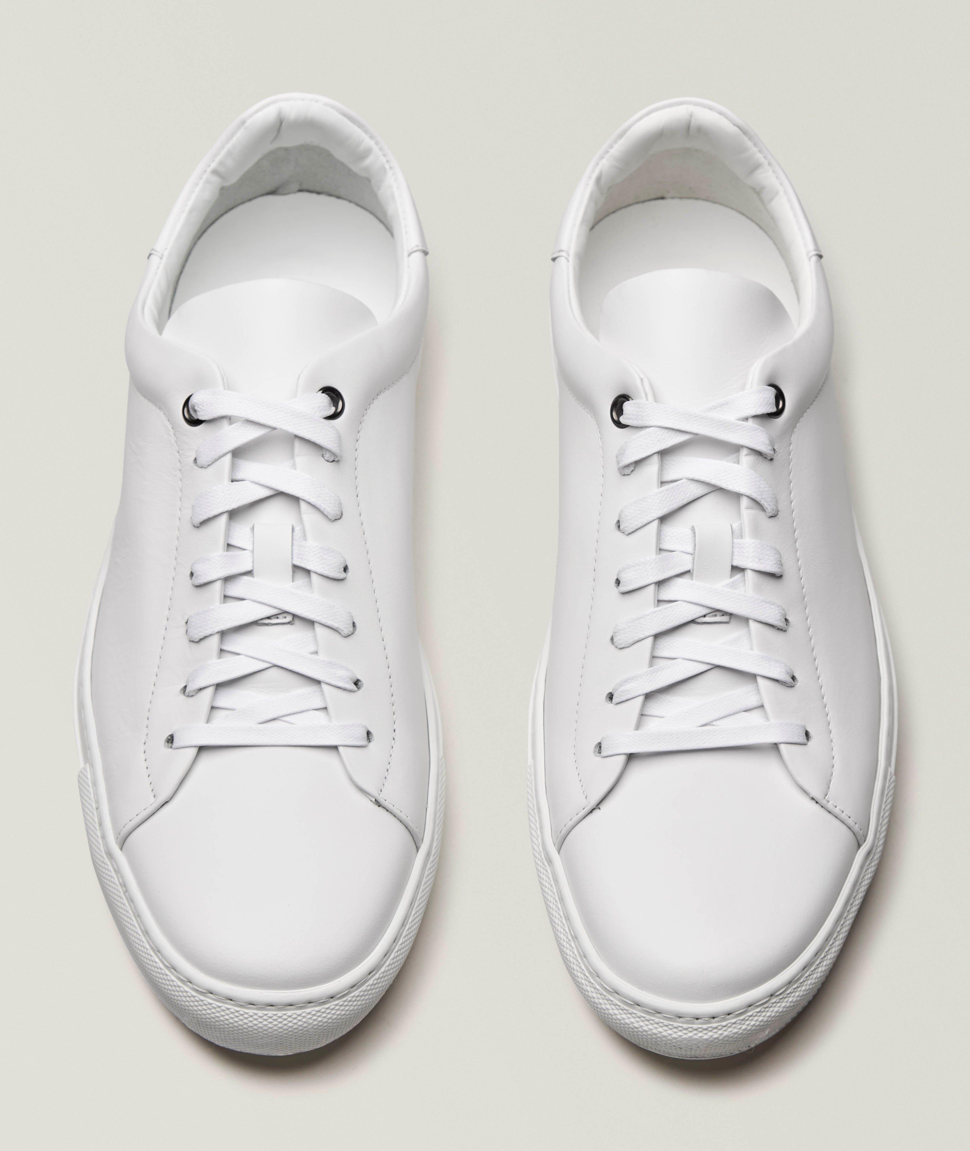 Nappa Leather Low-Top Sneakers image 1