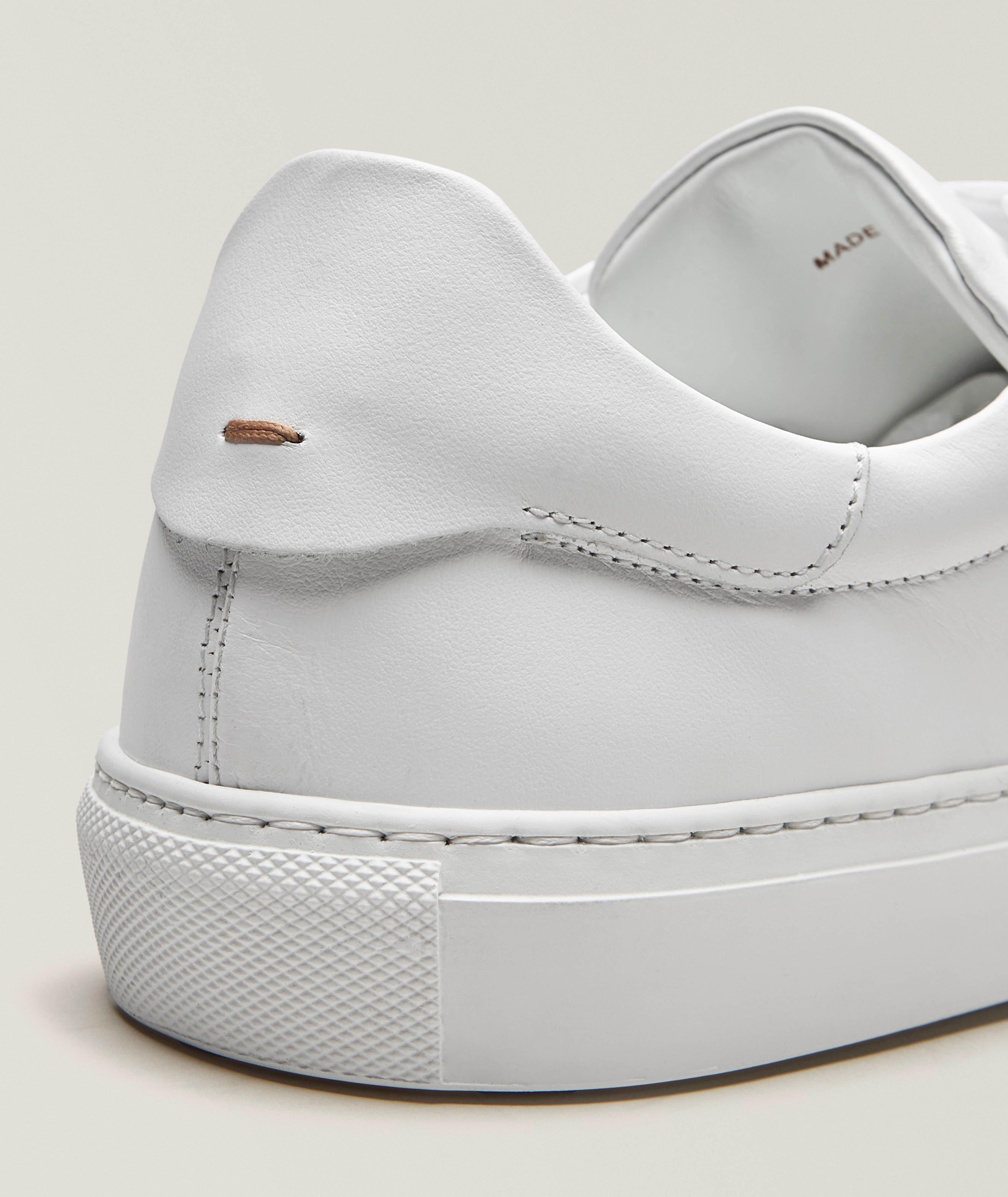 Nappa Leather Low-Top Sneakers image 2