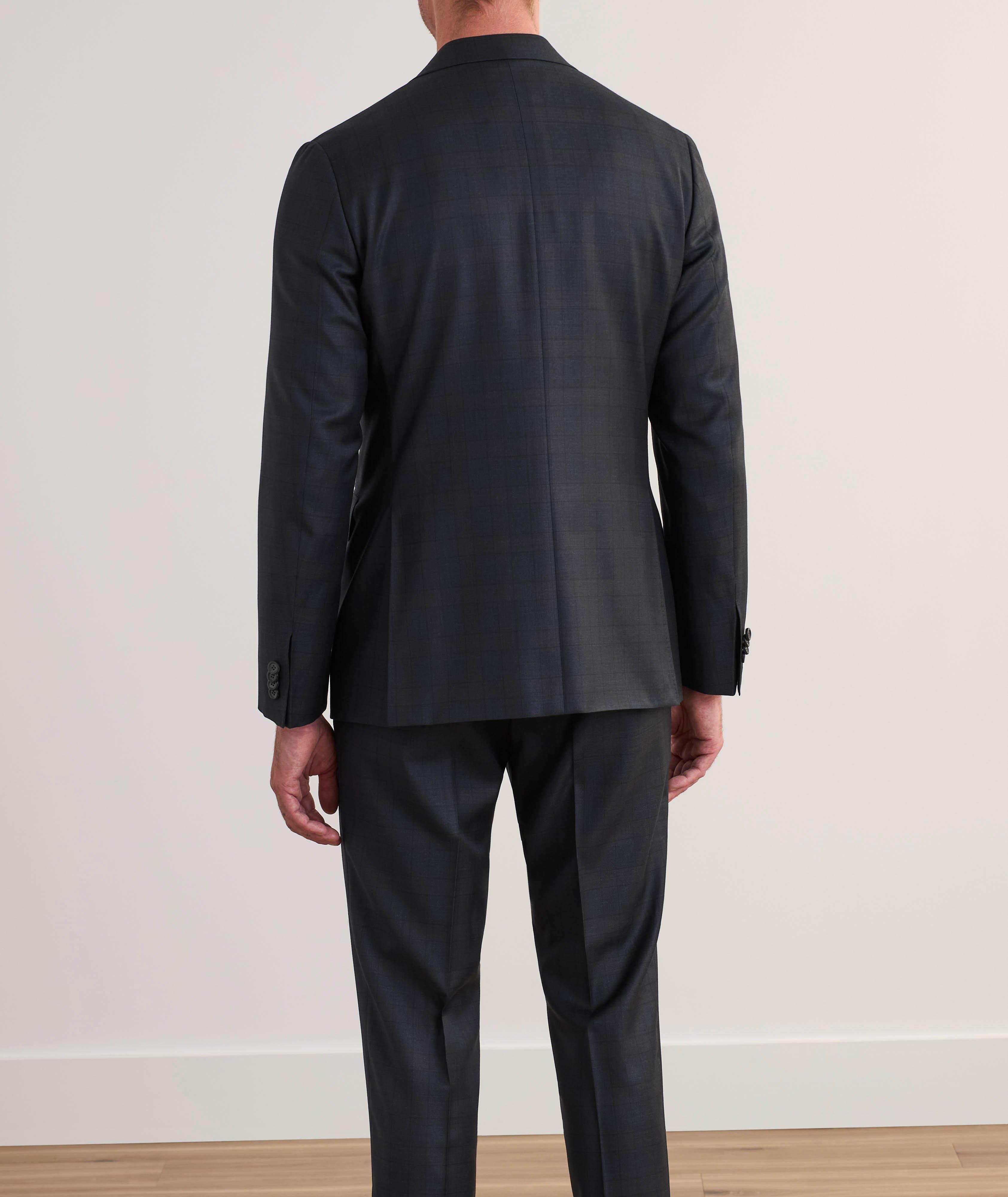 Complet Kei en laine d’aspect denim image 2