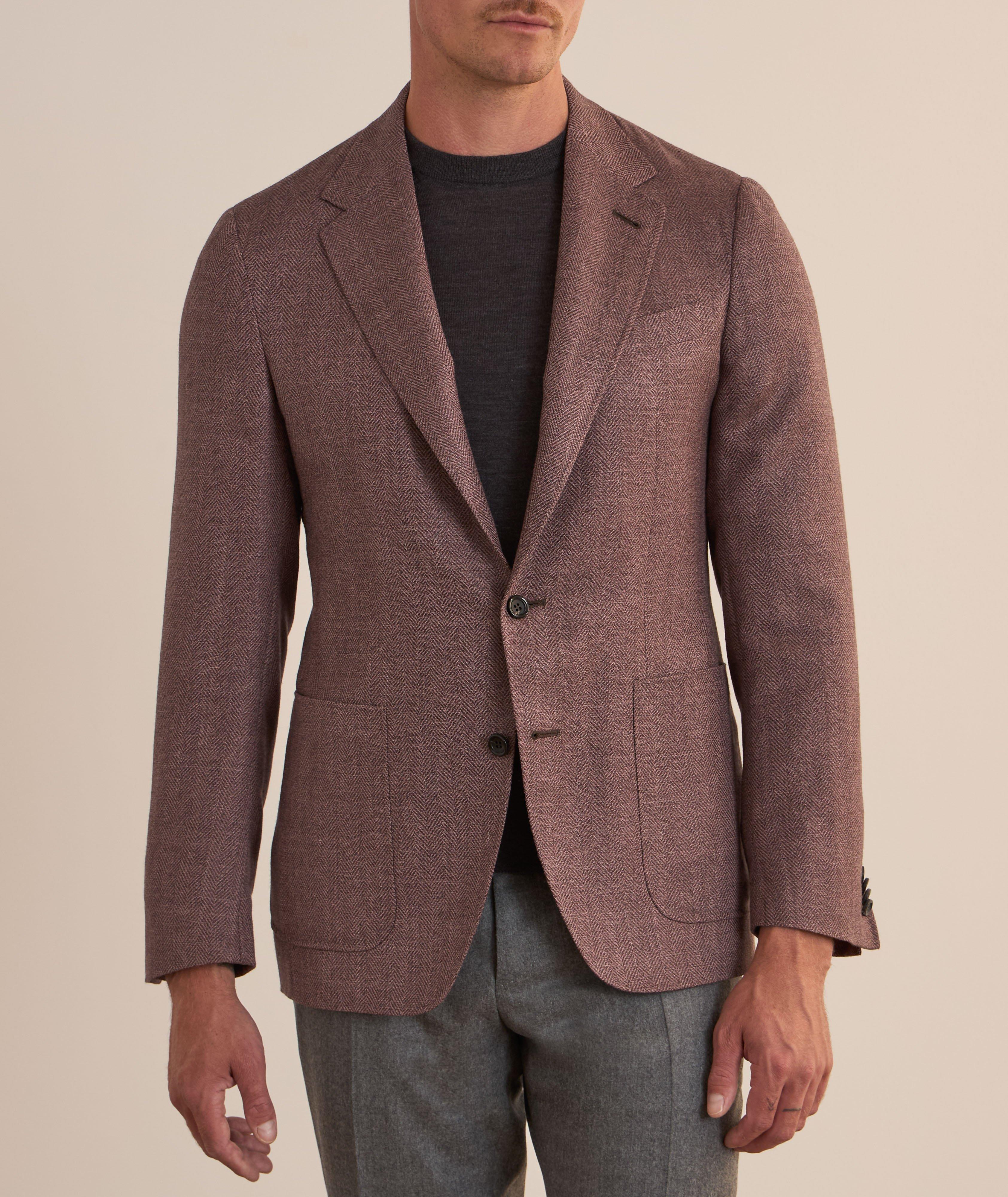 Kei Herringbone Sport Jacket image 1