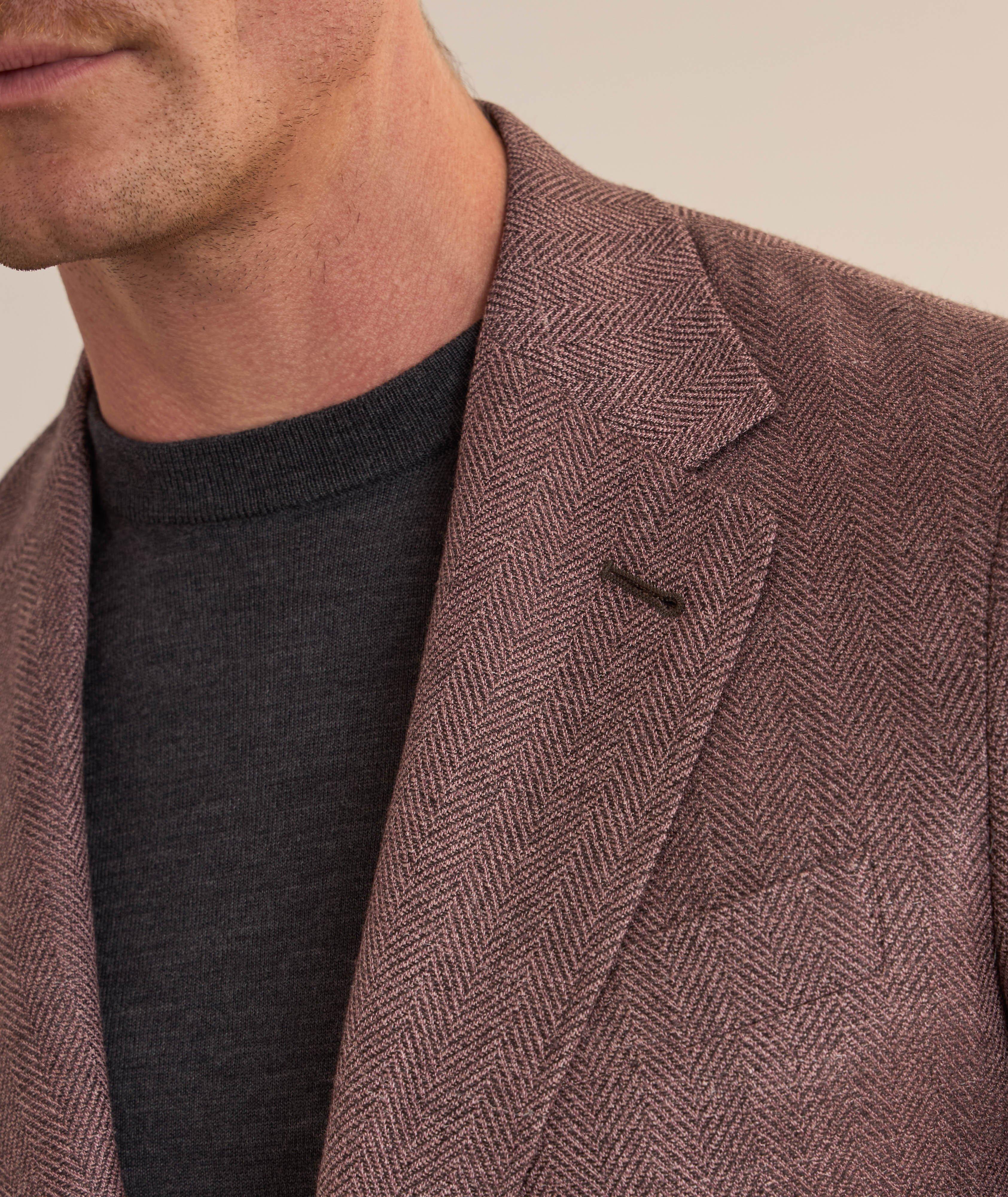 Kei Herringbone Sport Jacket image 3