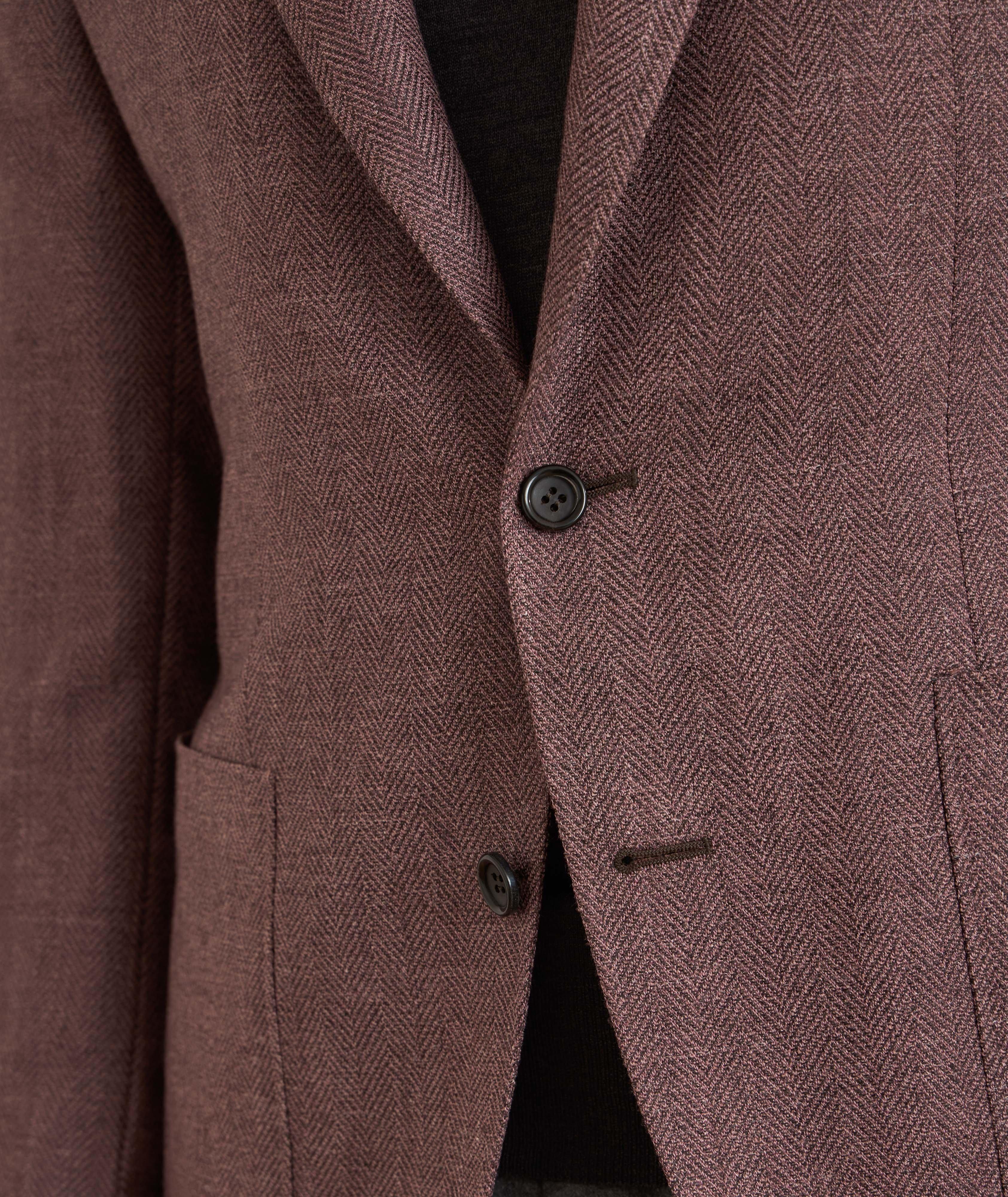 Kei Herringbone Sport Jacket image 4