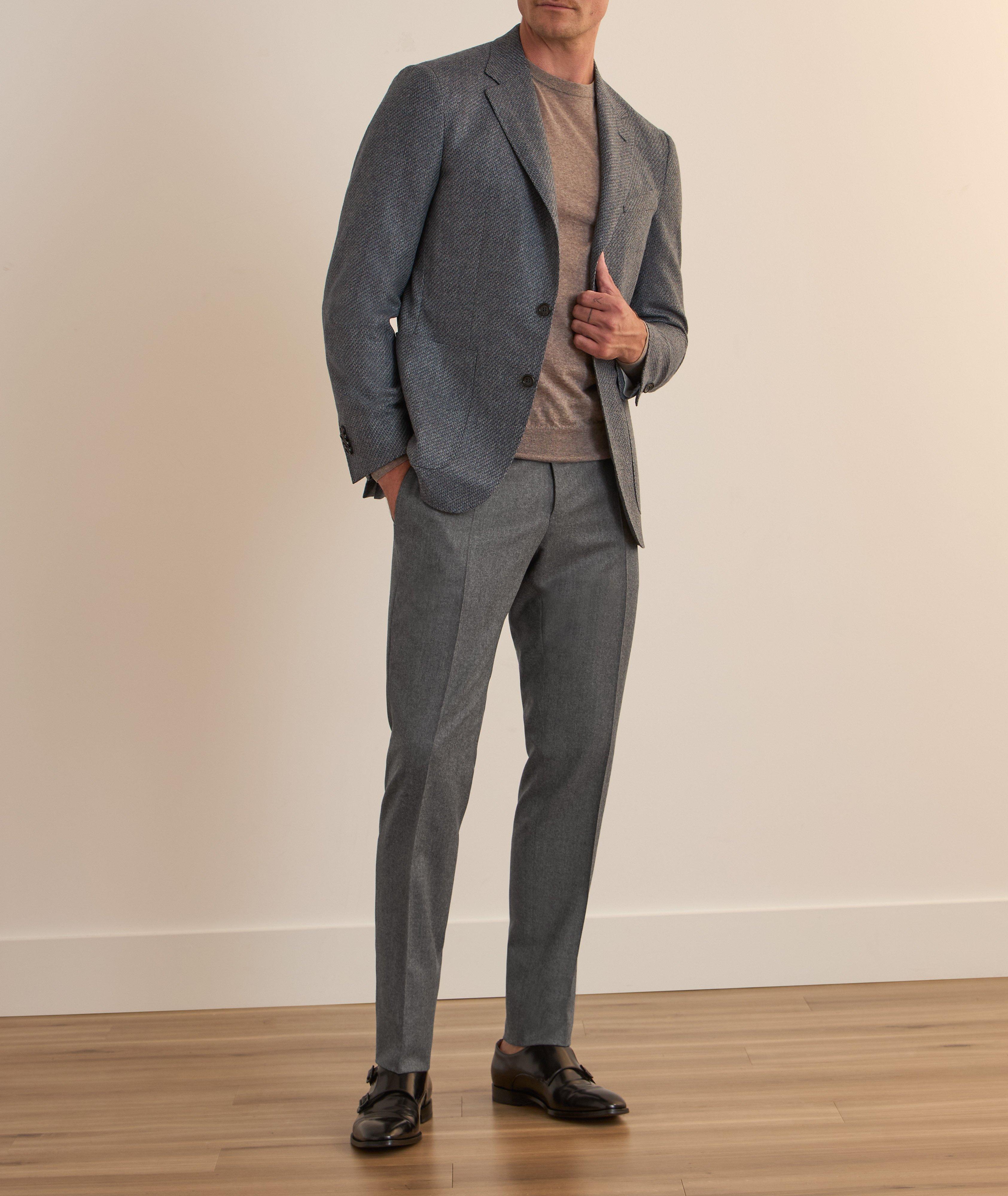 Pantalon habillé Kei en flanelle de laine image 4