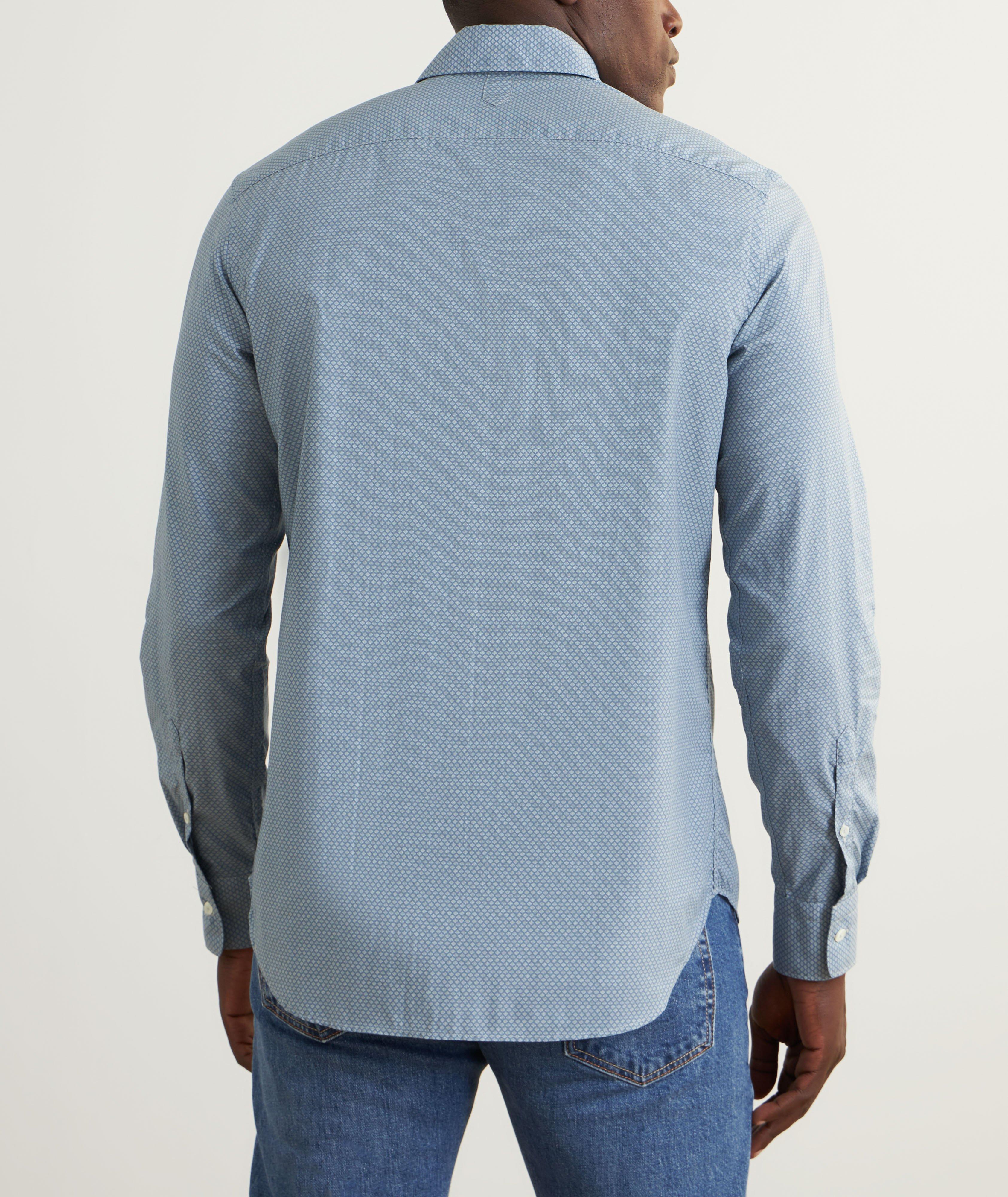 Chemise en coton à petit motif image 2