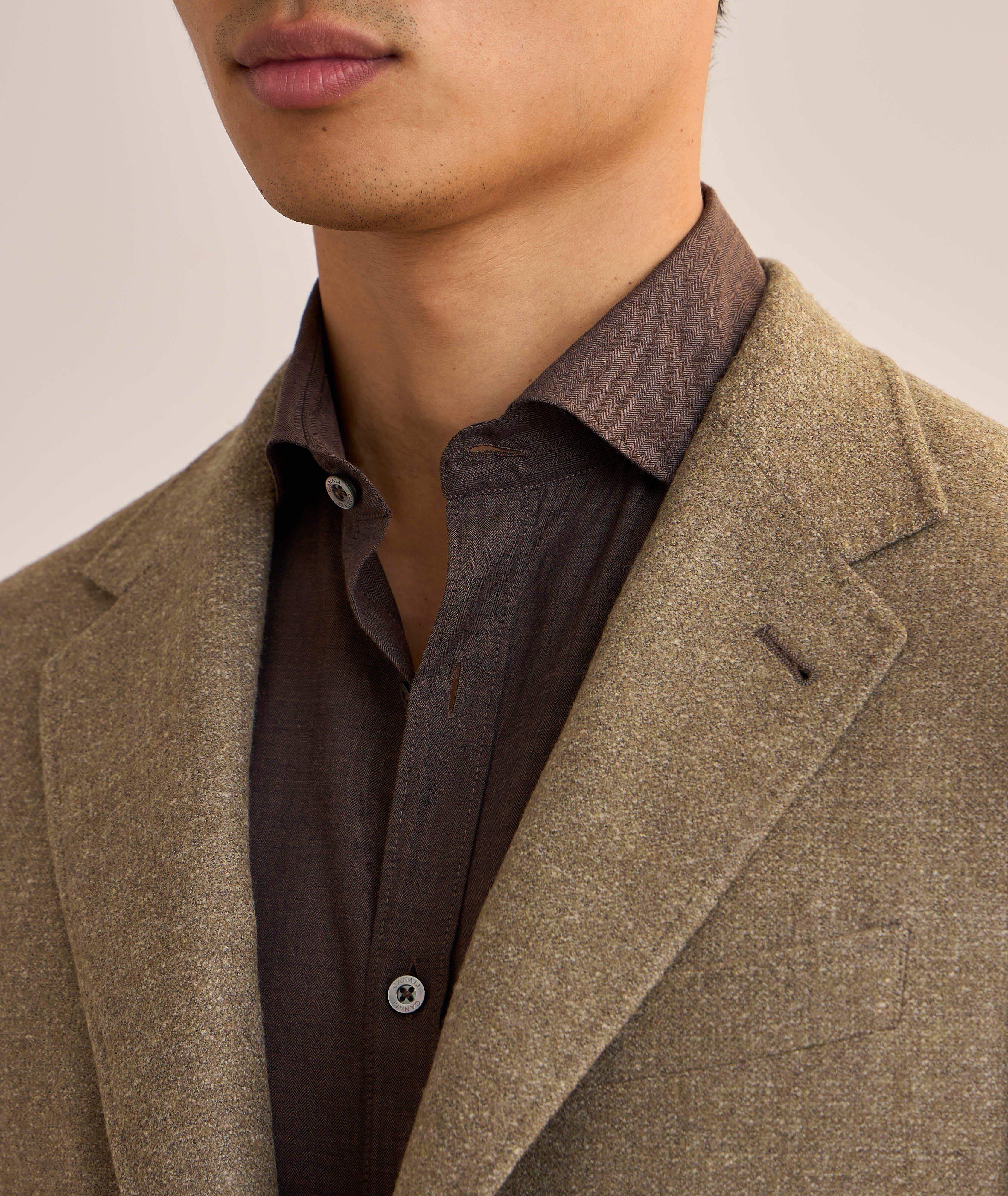 Veston Kei en lainage bouilli image 3