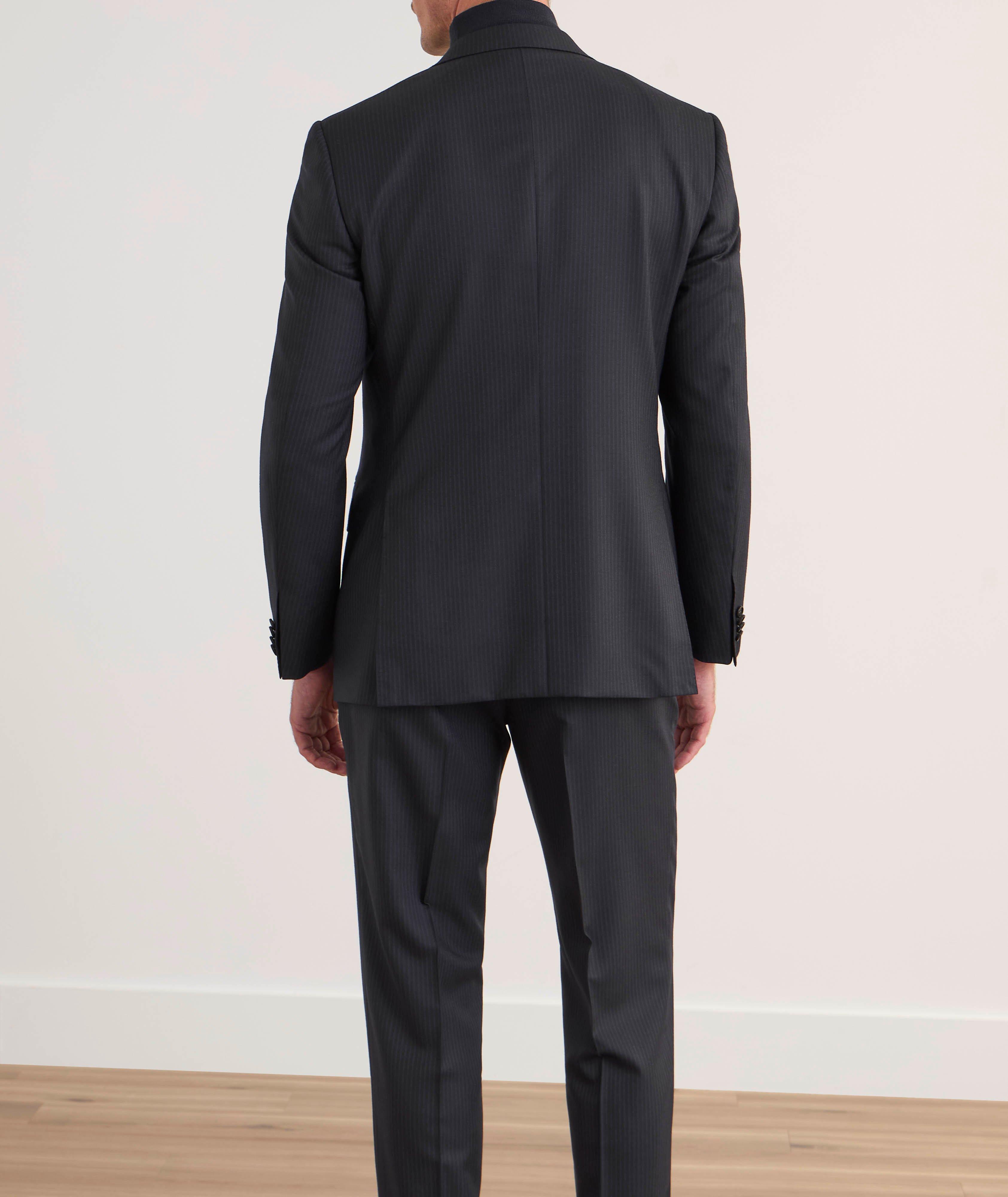 Contemporary Pinstripe Wool Suit image 2