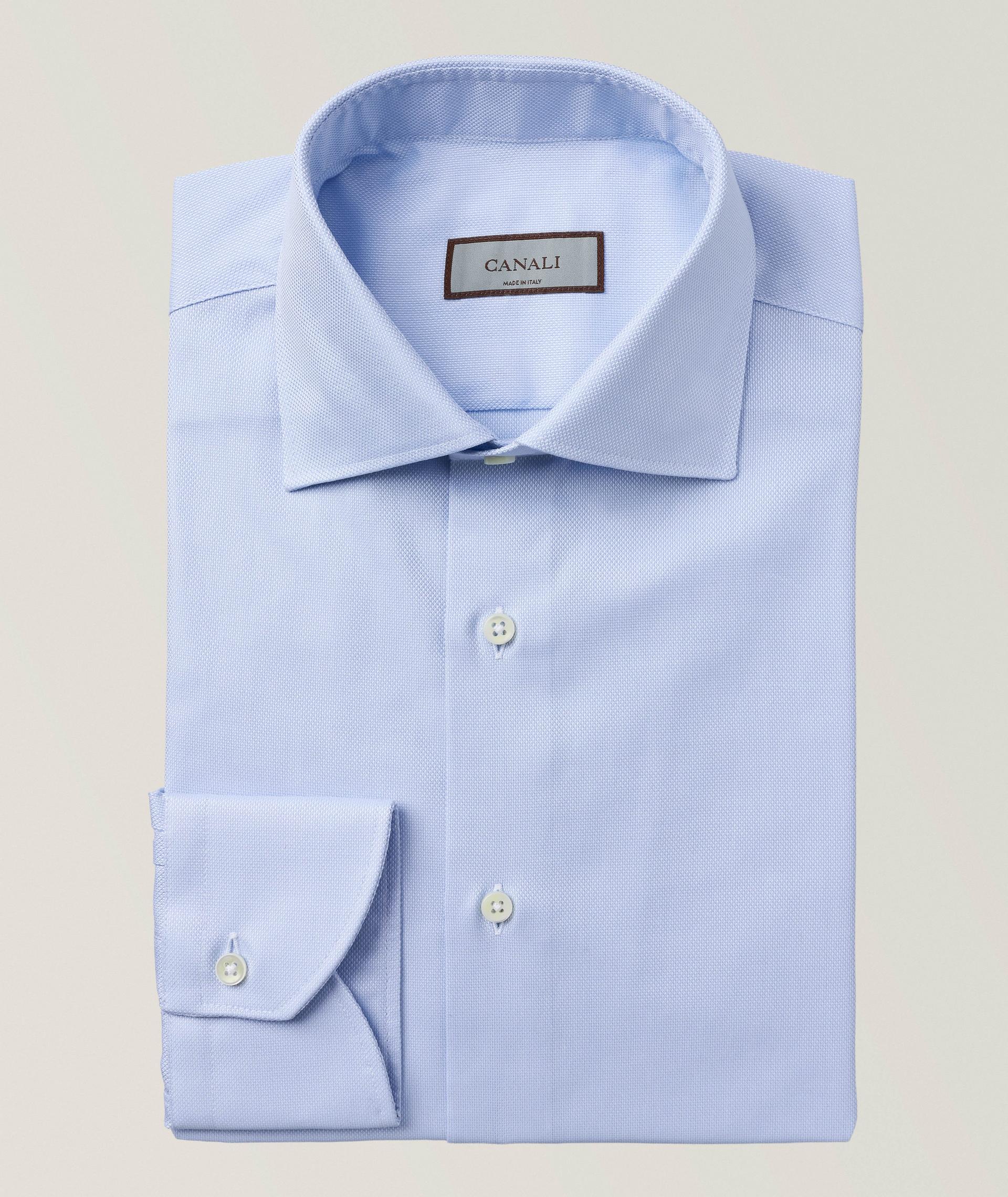 Chemise habillée en coton de coupe standard image 0