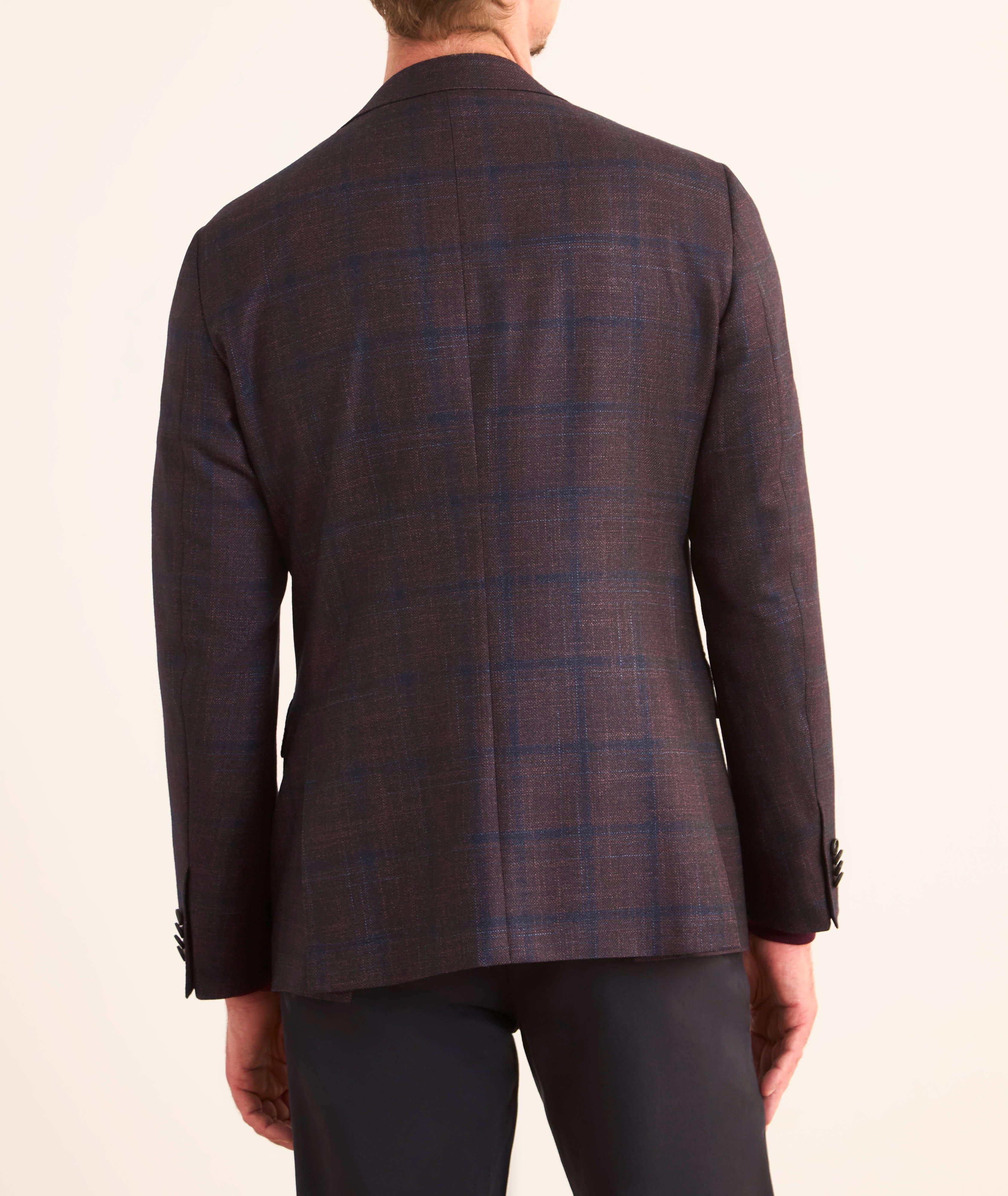 Capri Windowpane Wool-Blend Sport Jacket image 2