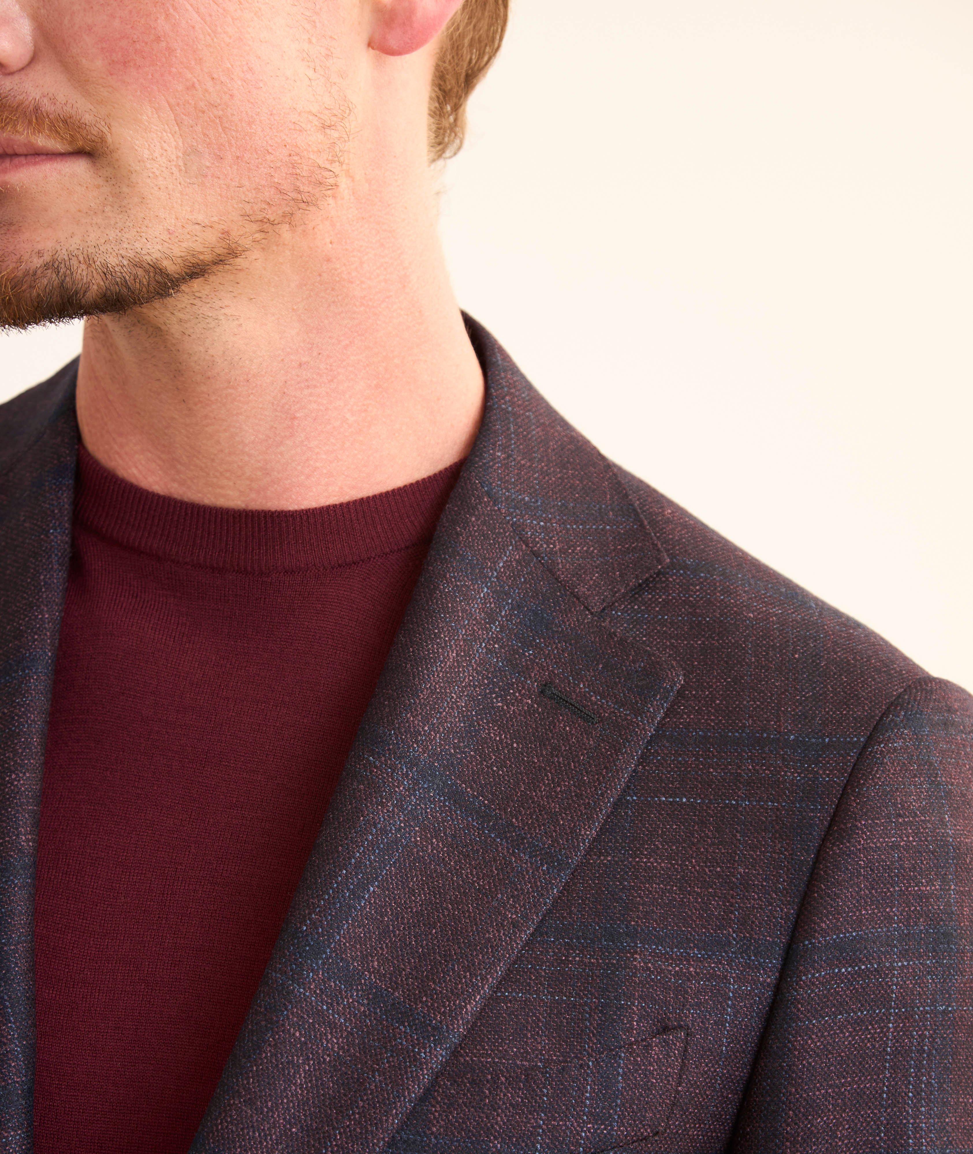 Capri Windowpane Wool-Blend Sport Jacket image 3