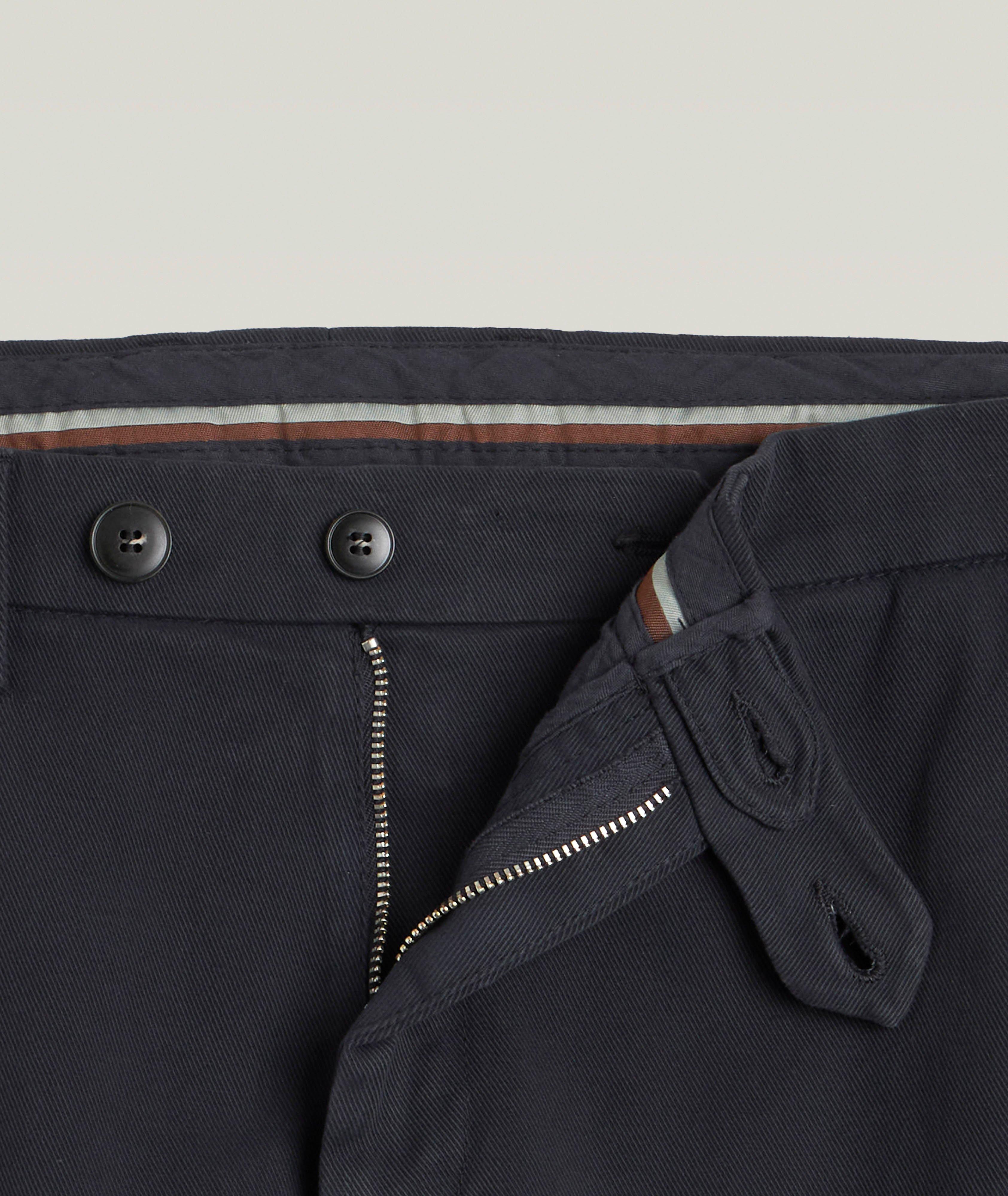 Regular-Fit Stretch-Cotton Twill Pants image 5