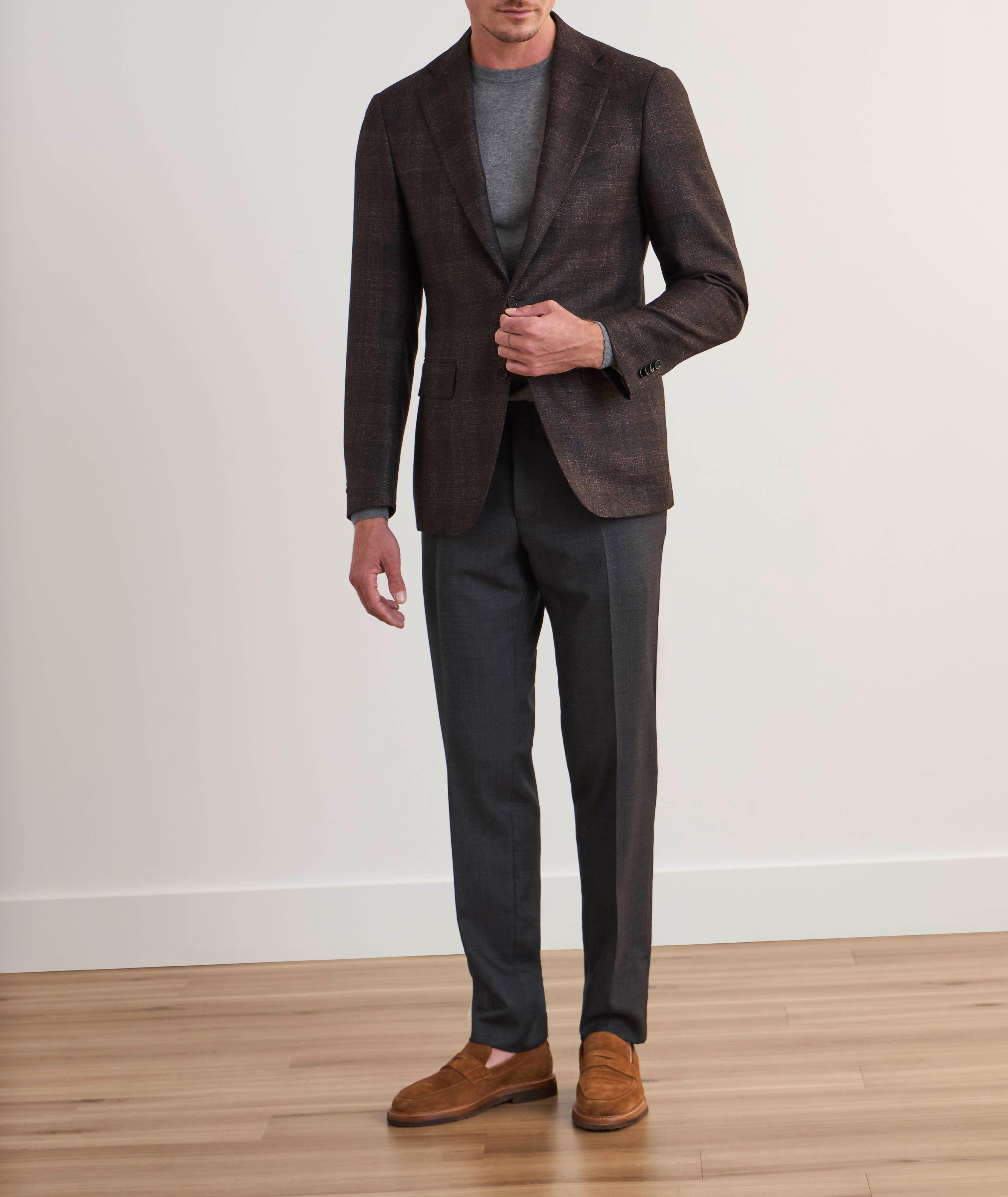 Capri Basketweave Wool-Blend Sport Jacket image 4
