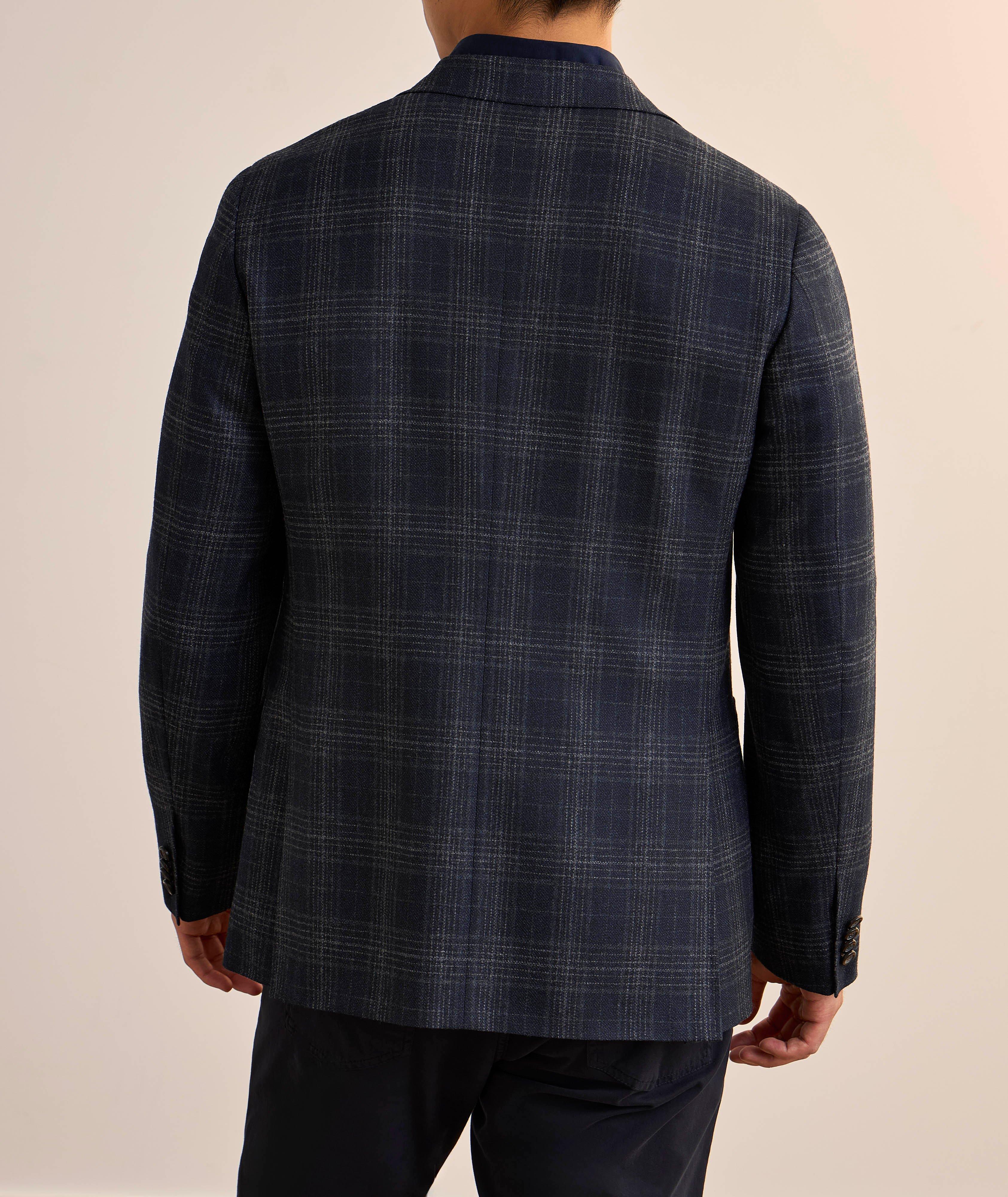 Veston Kei en laine à carreaux image 2