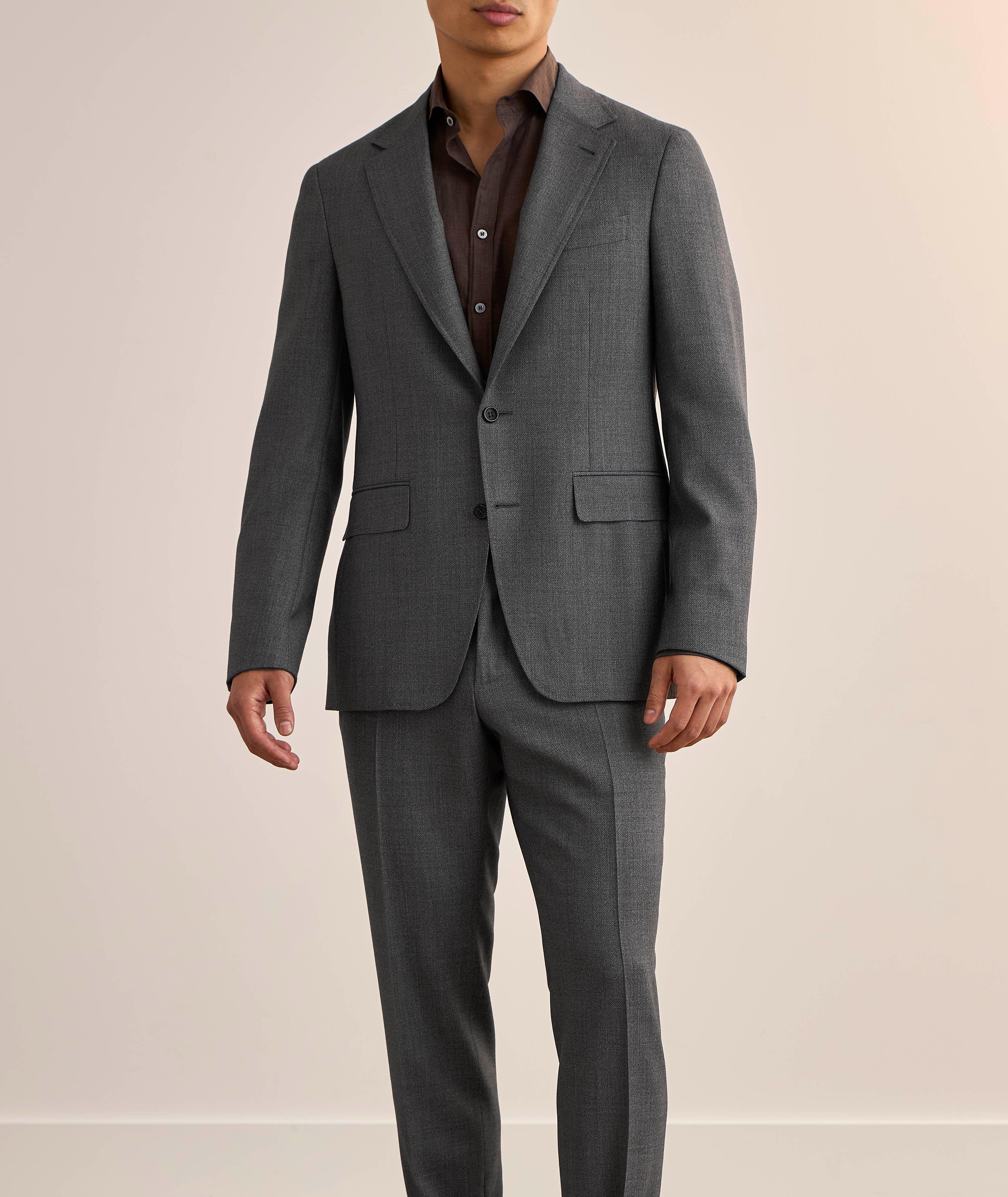 Kei Birdseye Wool Suit image 1