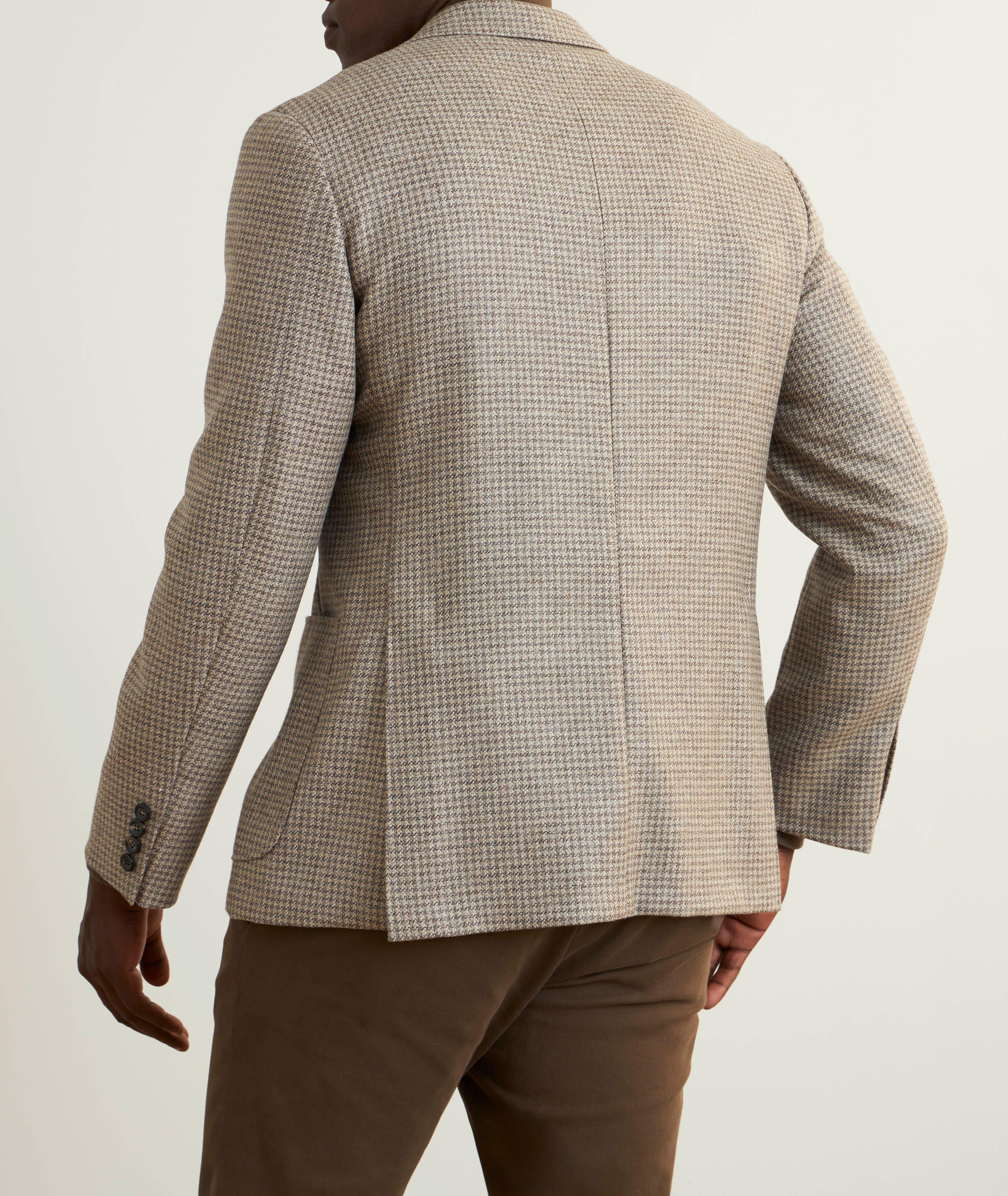 Kei Houndstooth Unlined Wool Sport Jacket image 2
