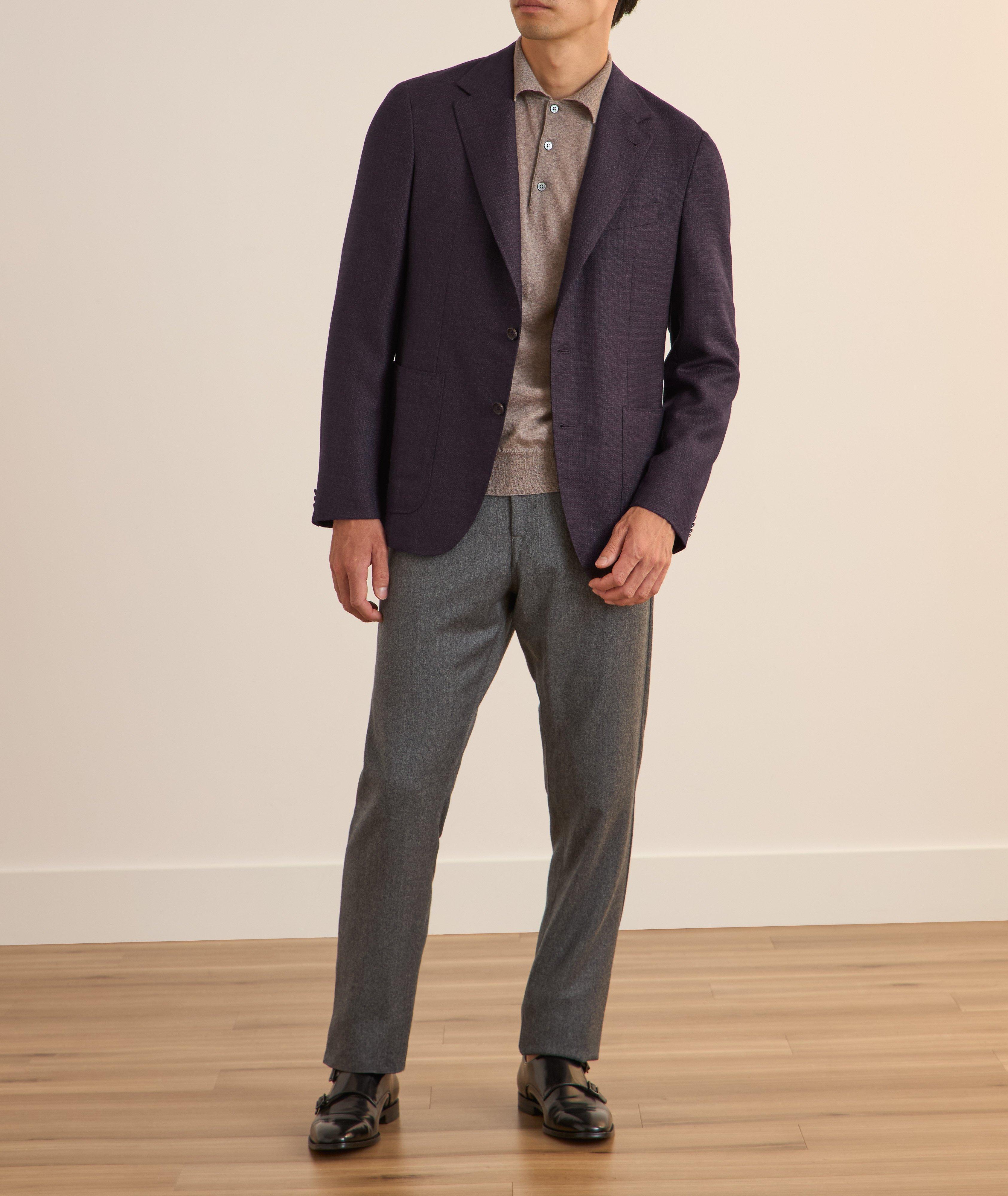 Veston Kei en laine texturée image 4