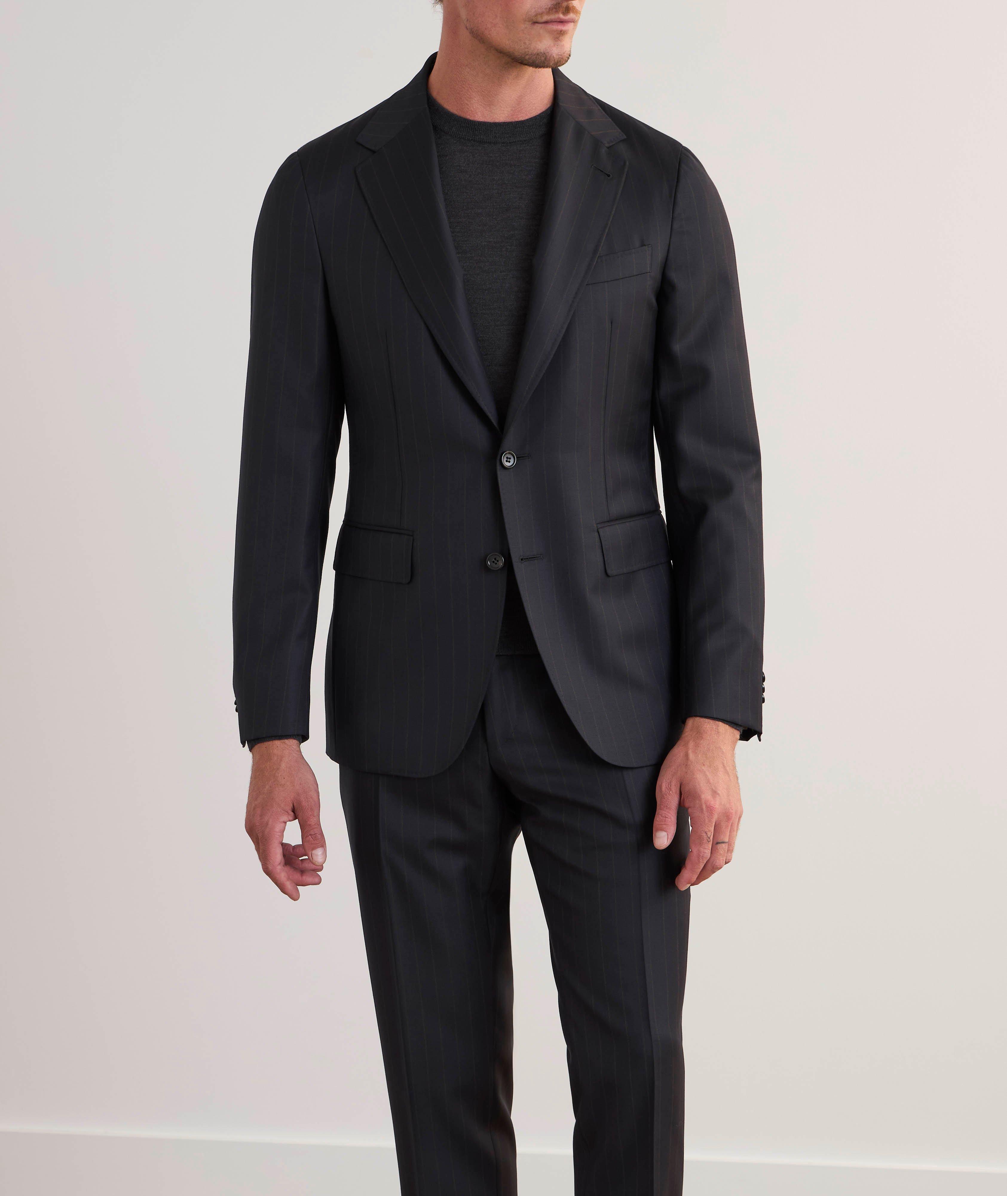 Kei Pinstripe Wool Suit image 1