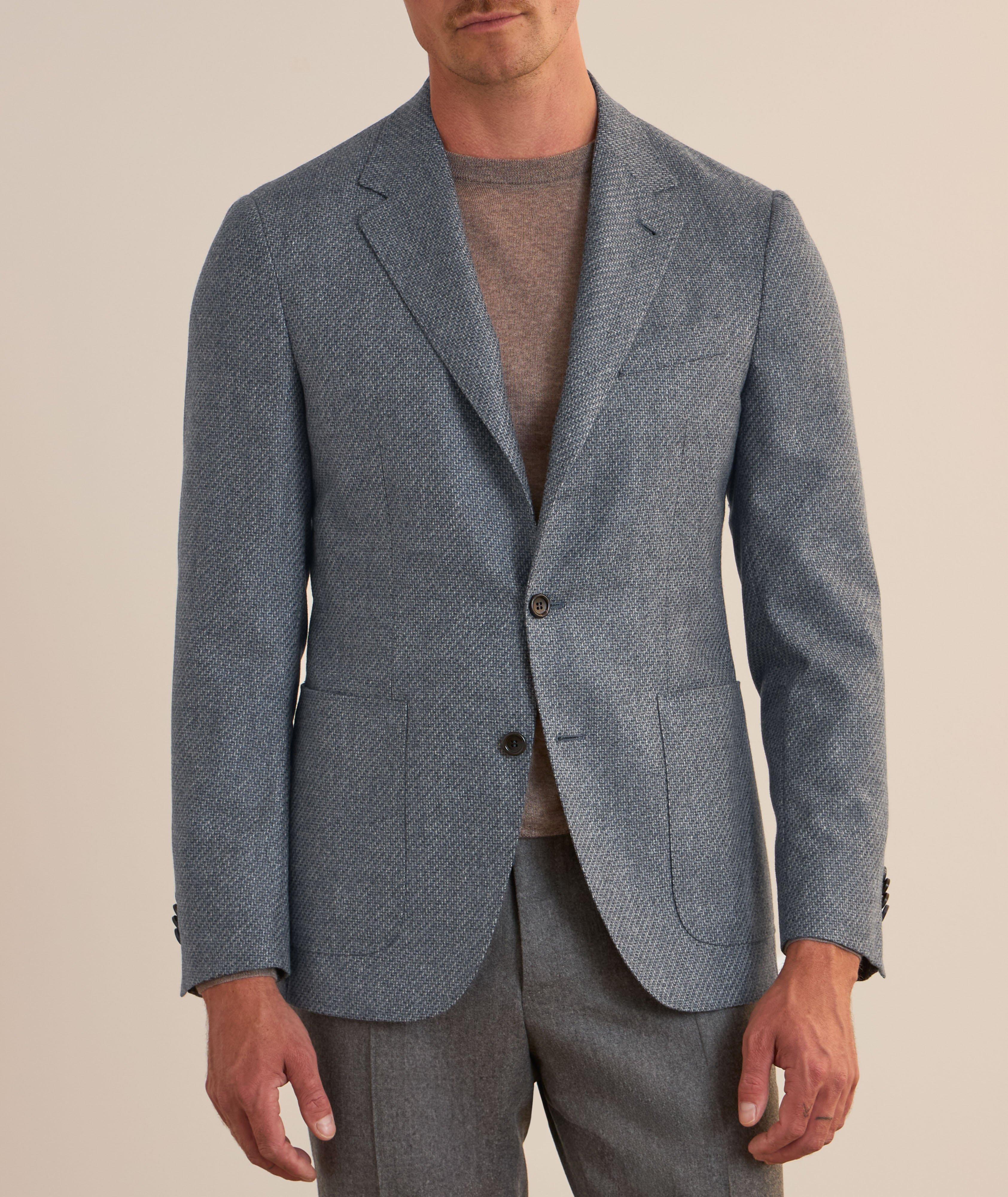 Kei Herringbone Wool Sport Jacket image 1