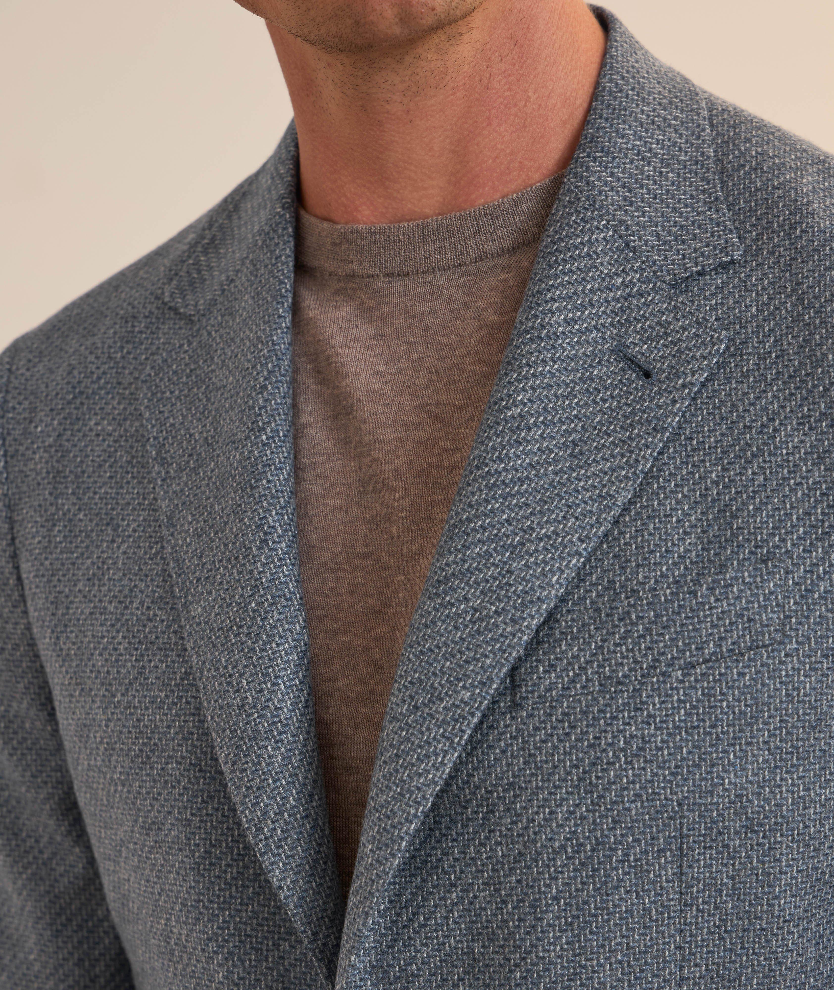 Kei Herringbone Wool Sport Jacket image 3