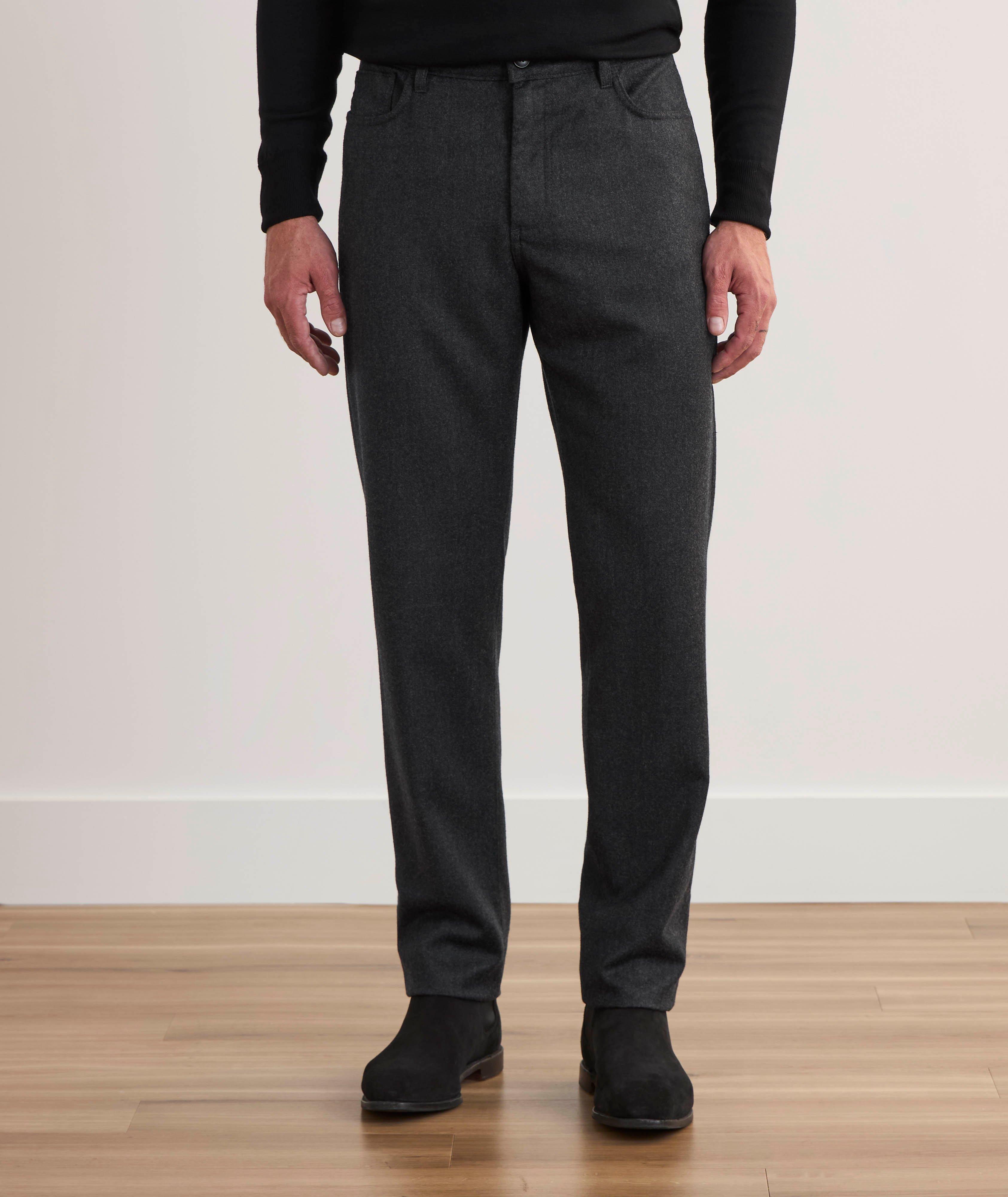 Pantalon lavable en laine Impeccabile image 1