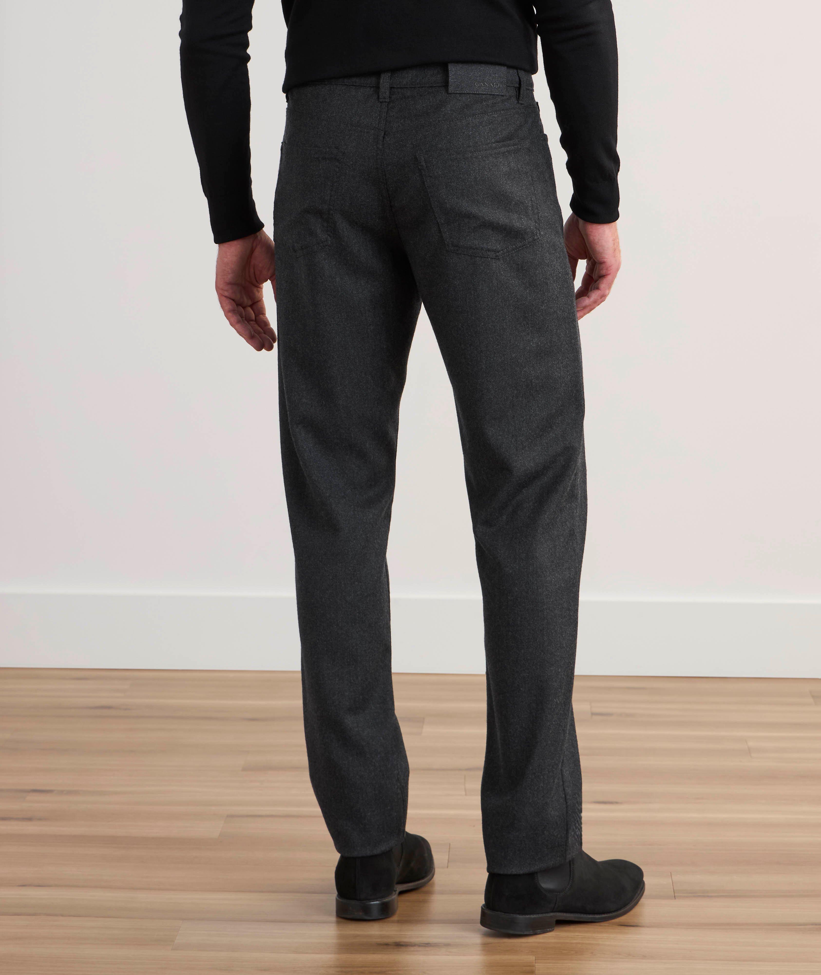 Pantalon lavable en laine Impeccabile image 2