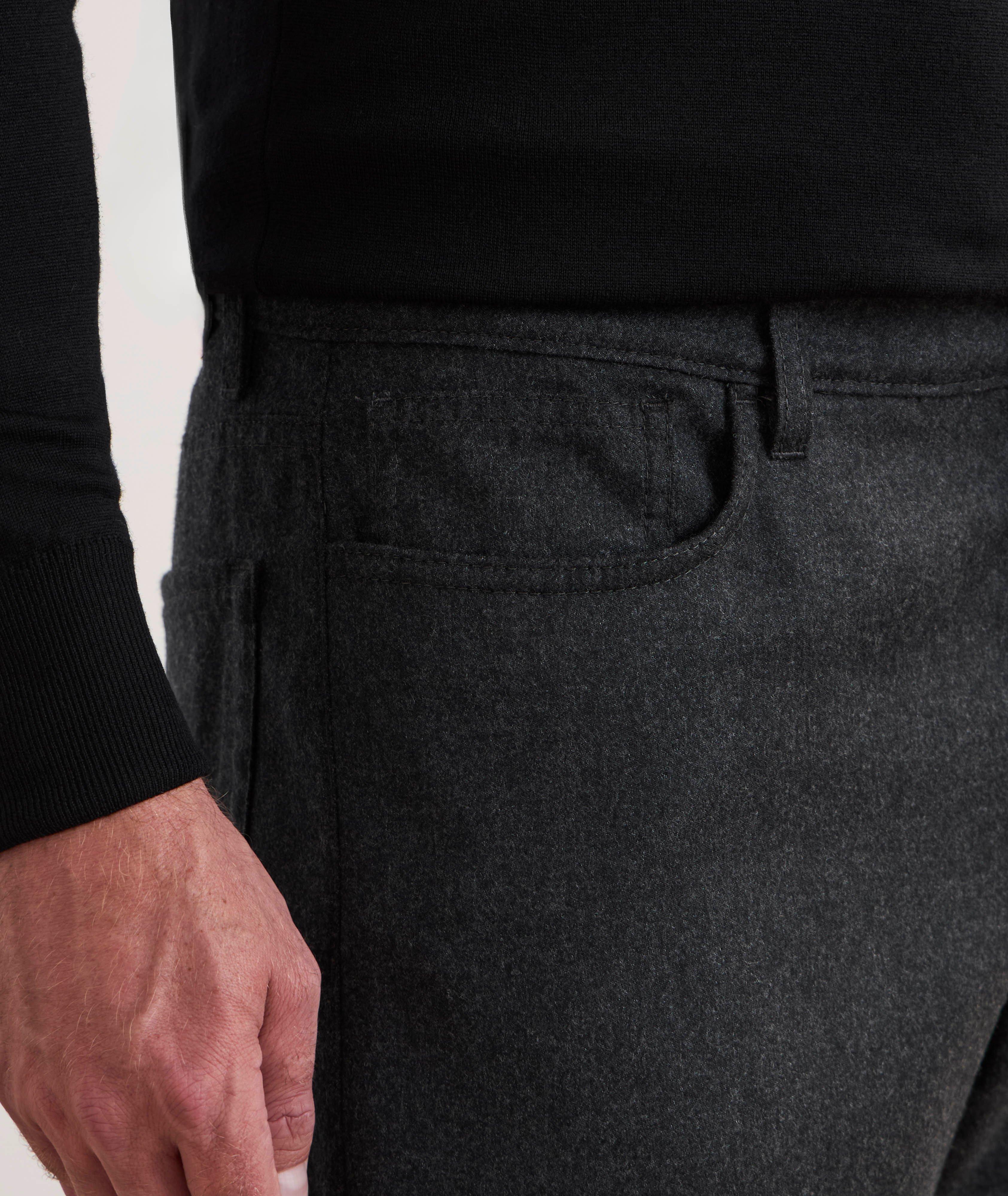 Pantalon lavable en laine Impeccabile image 3