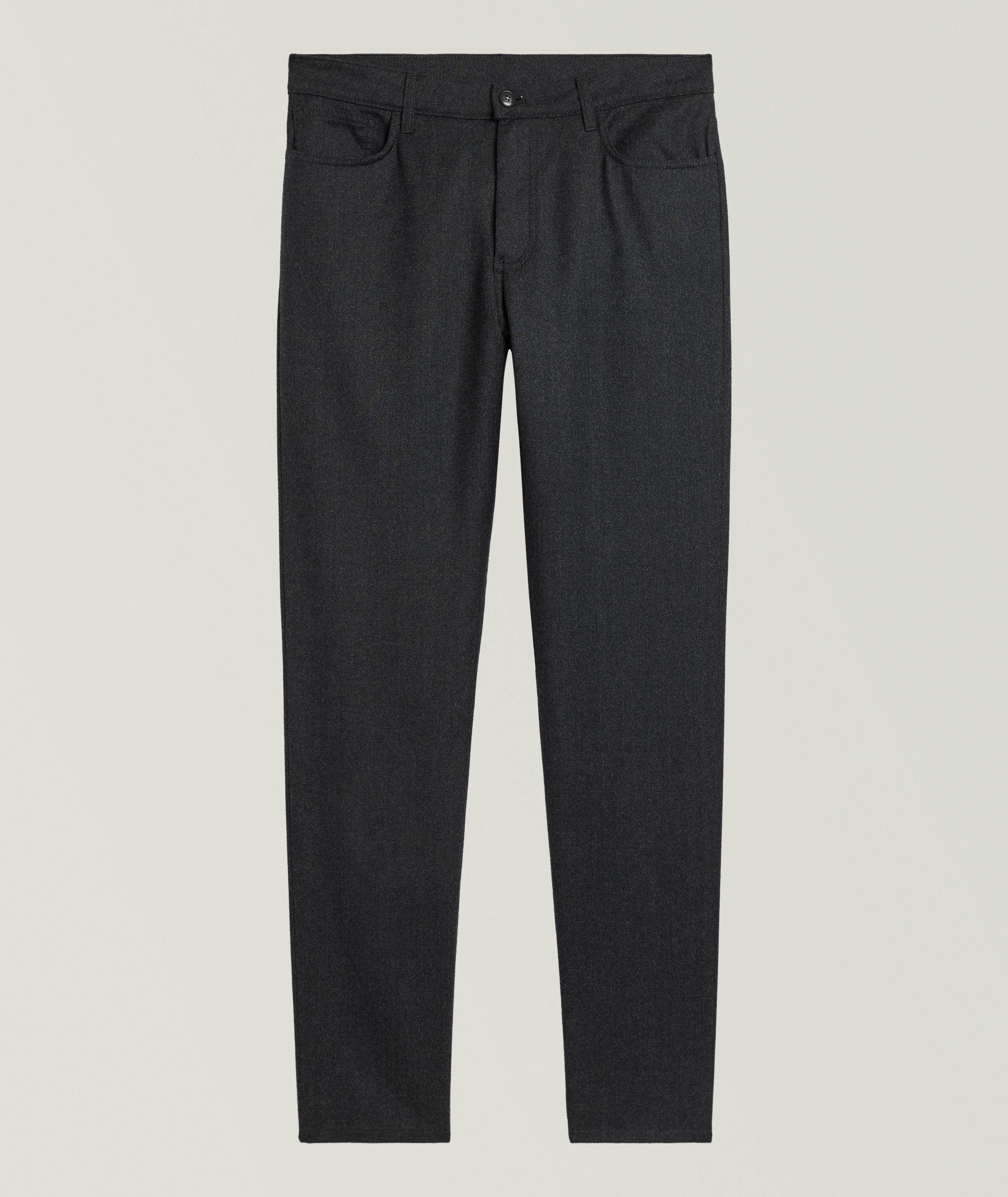 Pantalon lavable en laine Impeccabile image 0