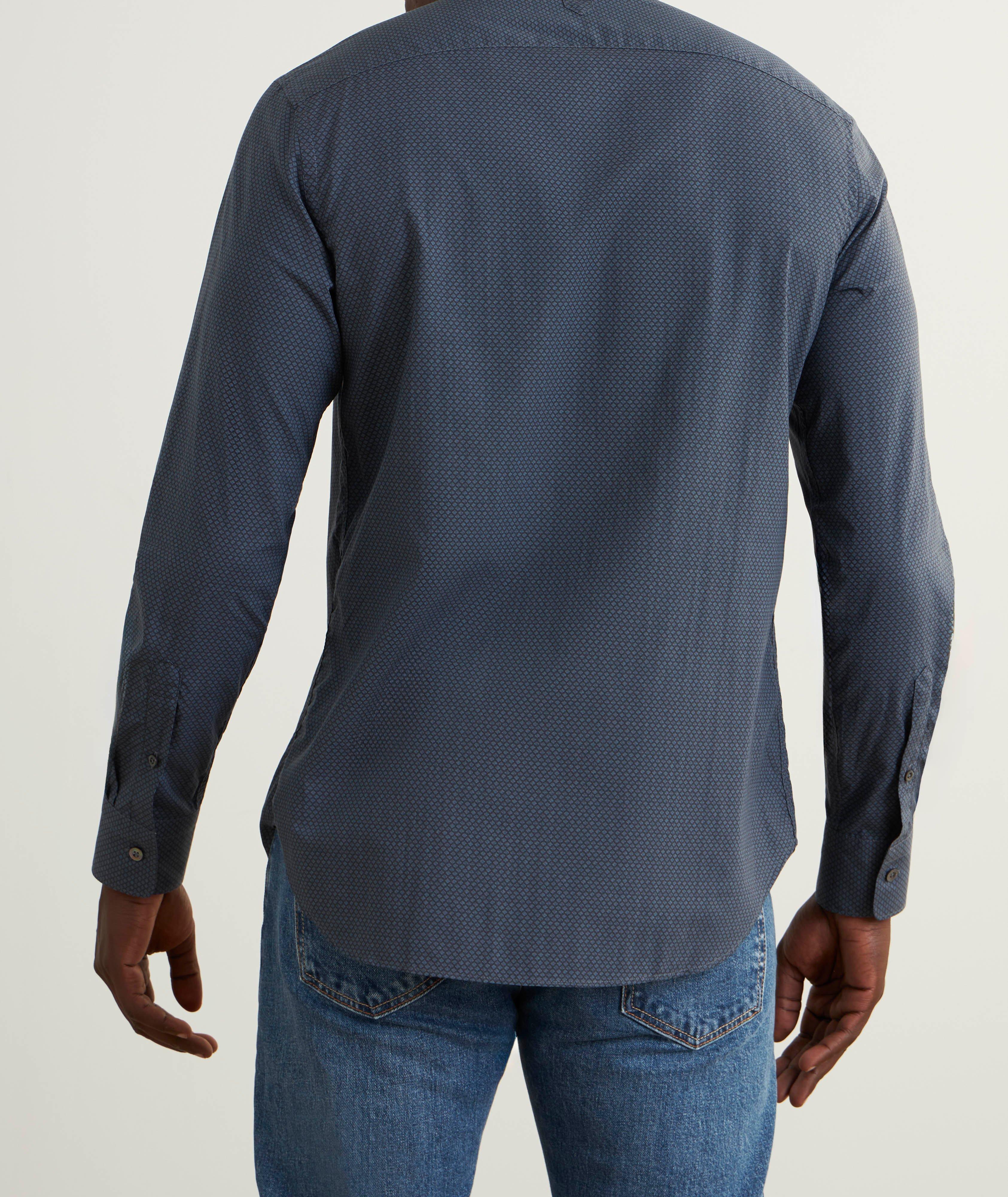Micro-Print Cotton Shirt image 2