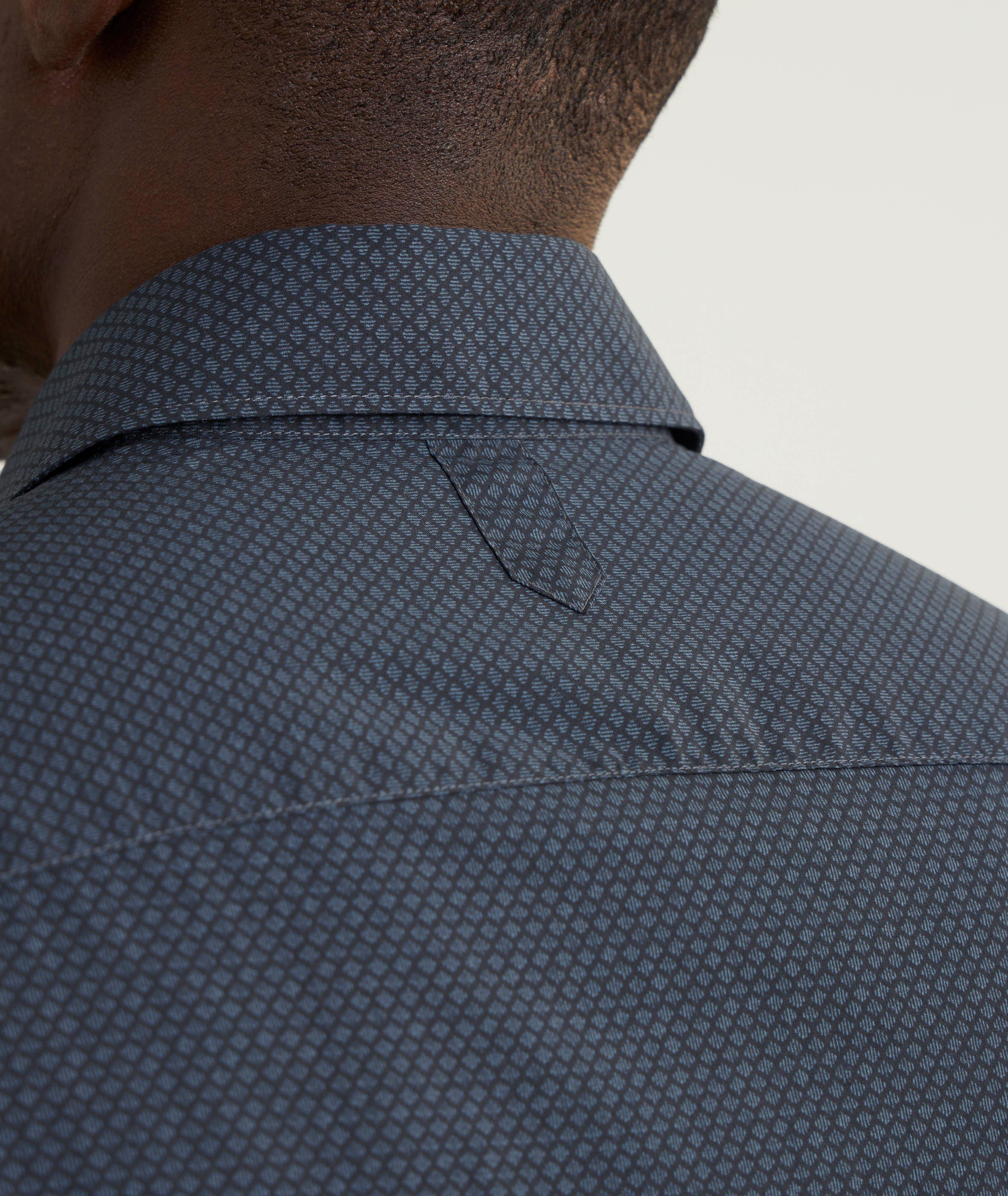 Micro-Print Cotton Shirt image 3