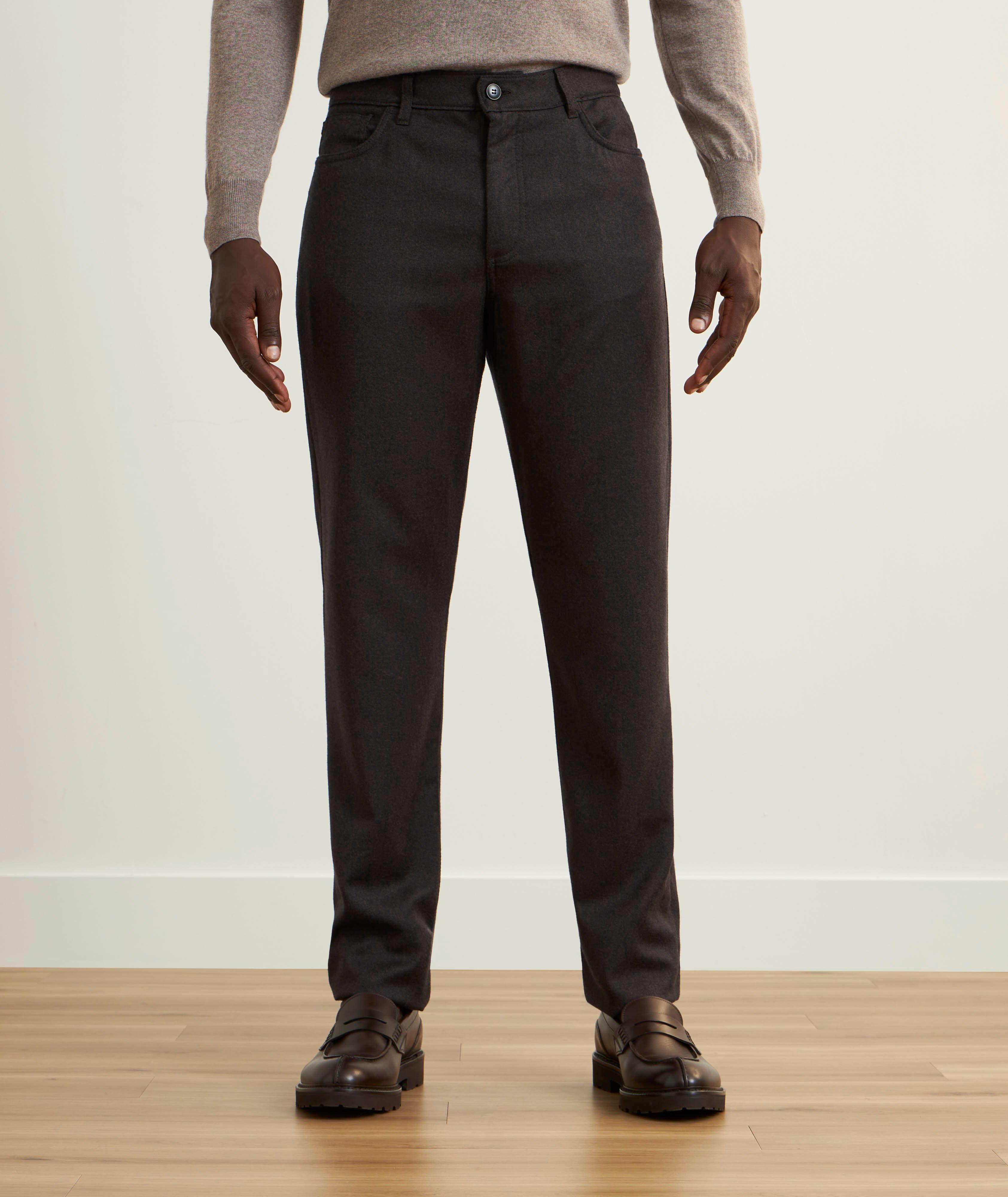 Pantalon lavable en laine Impeccabile image 1