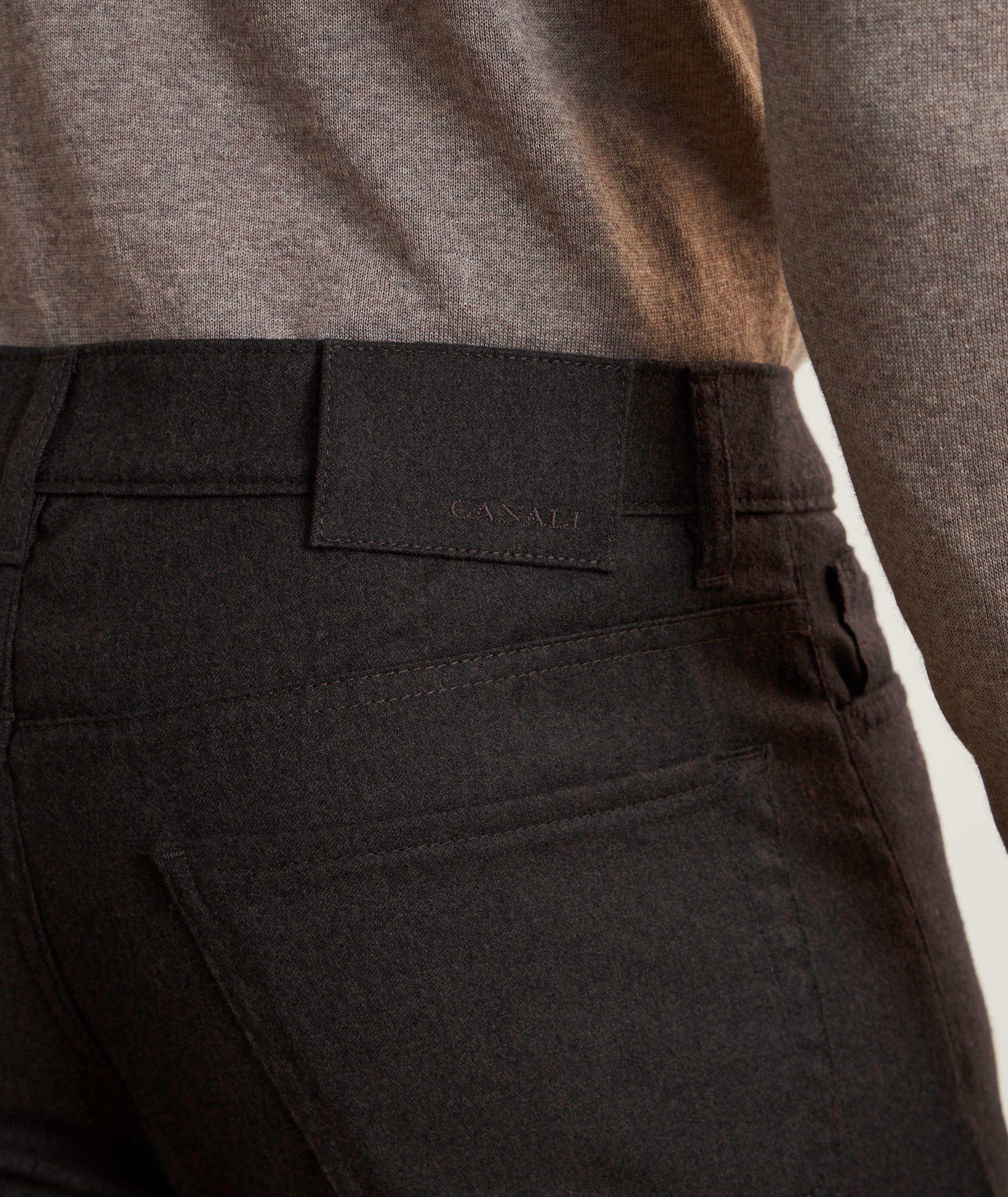 Pantalon lavable en laine Impeccabile image 3