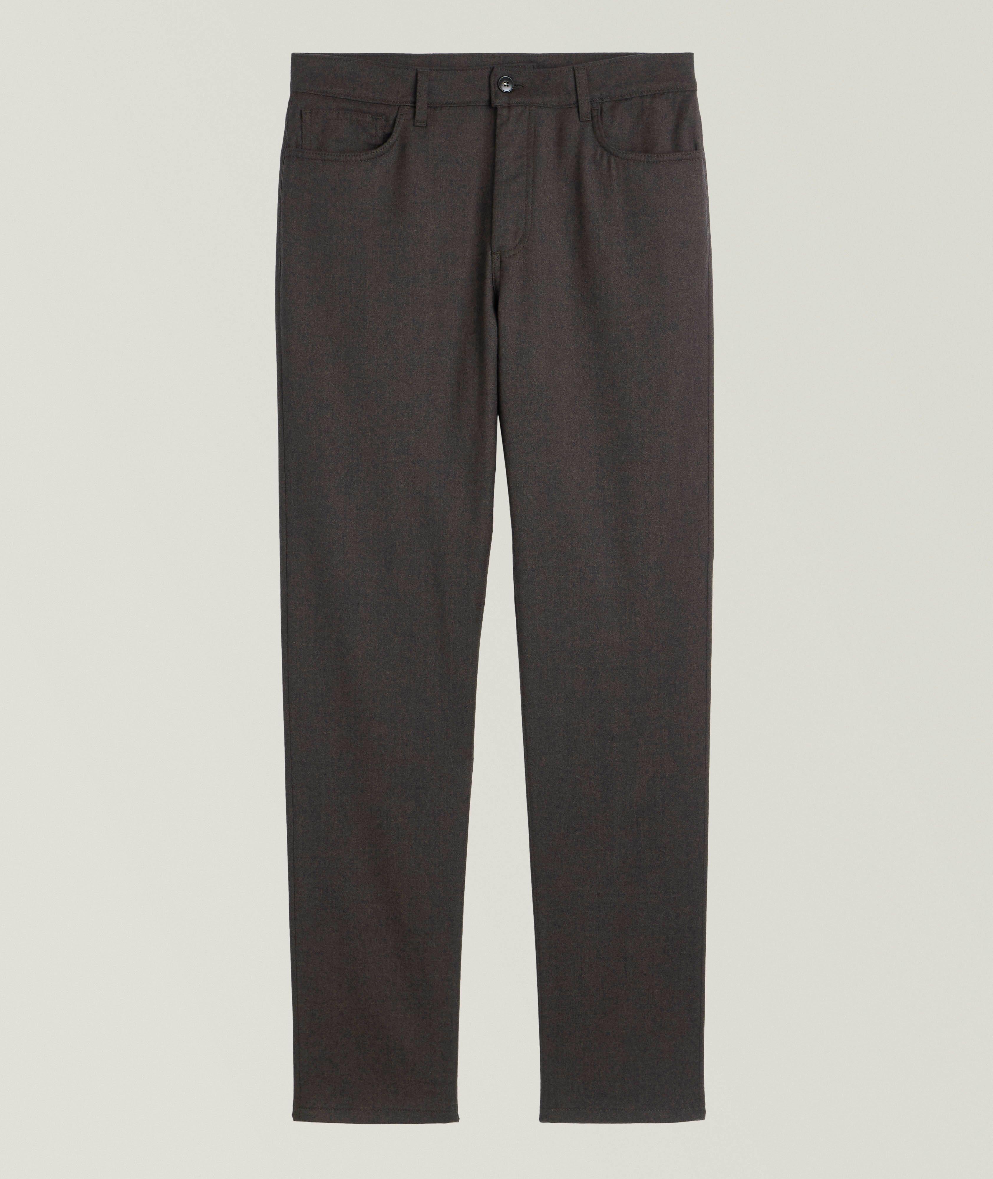 Pantalon lavable en laine Impeccabile image 0