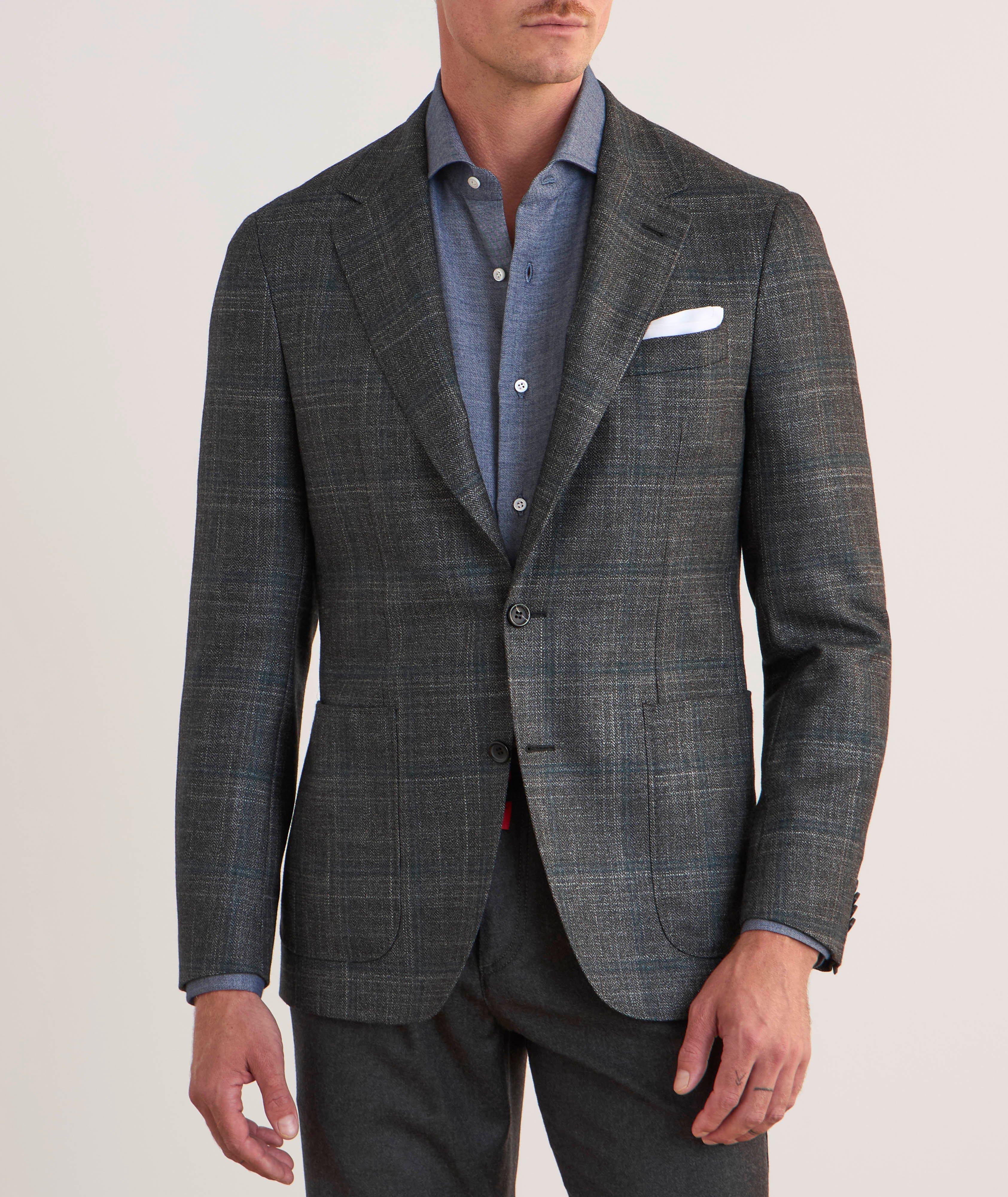 Veston Kei en laine, en soie et en cachemire image 1