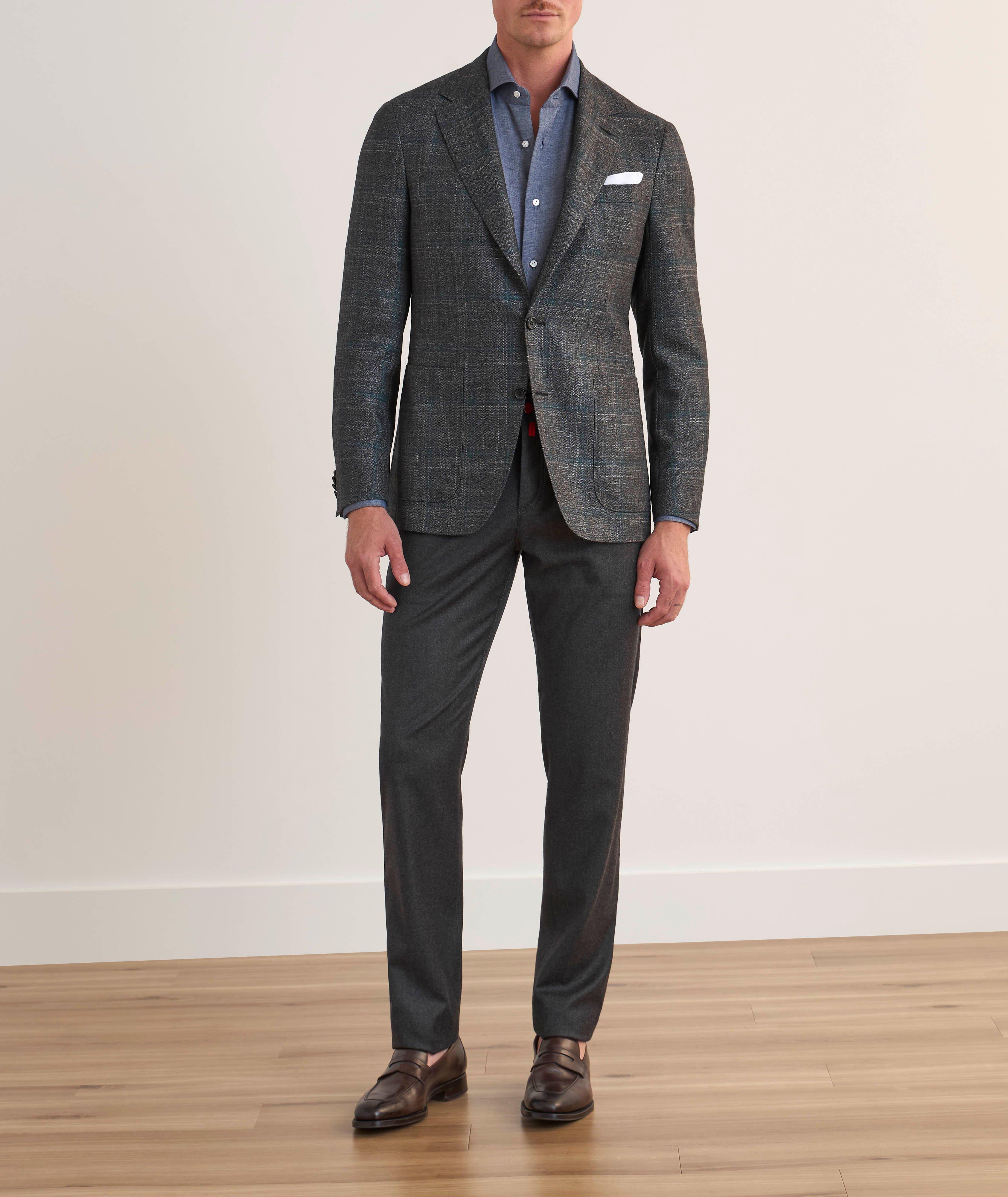 Veston Kei en laine, en soie et en cachemire image 4