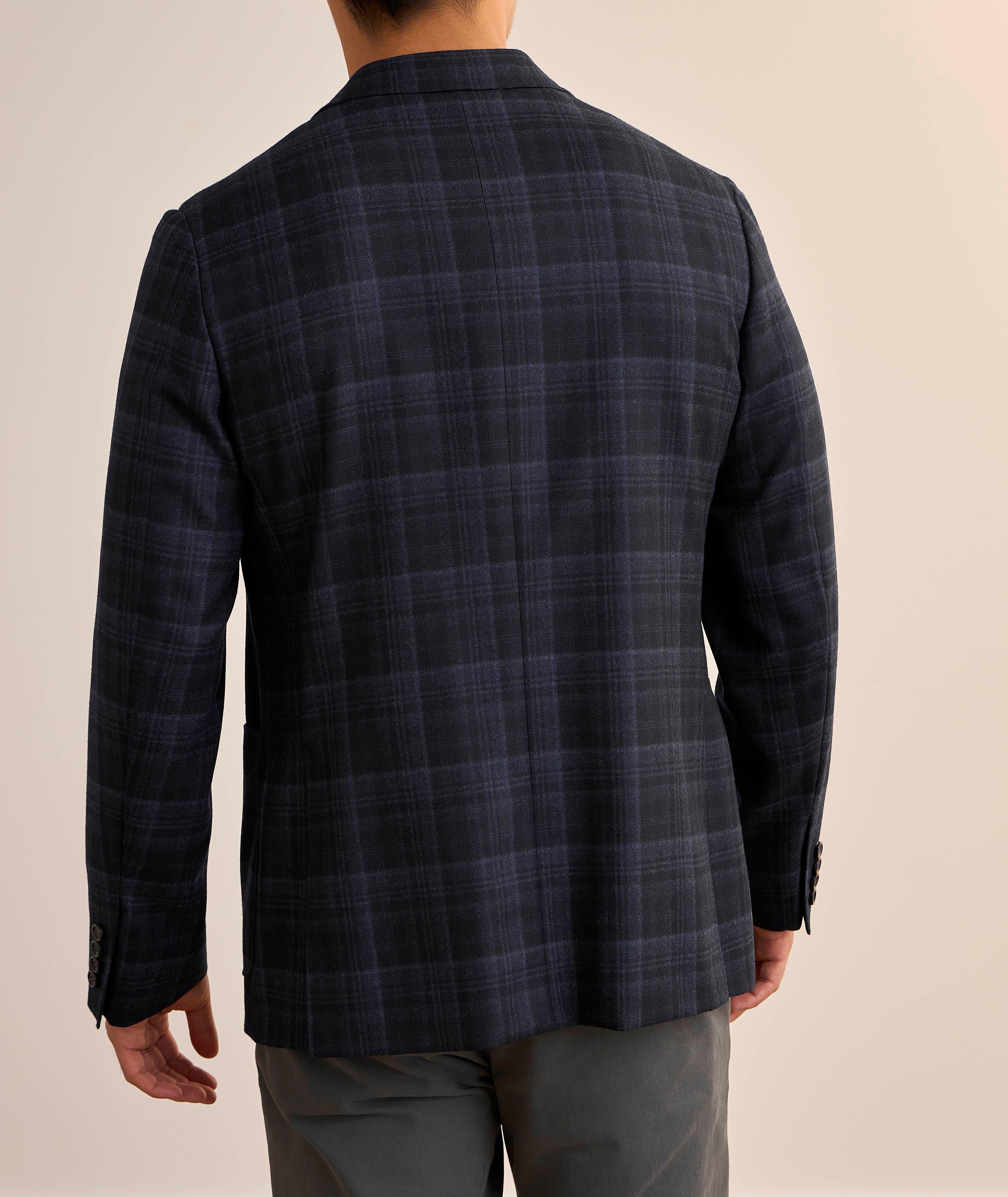 Kei Windowpane Wool Sport Jacket image 2