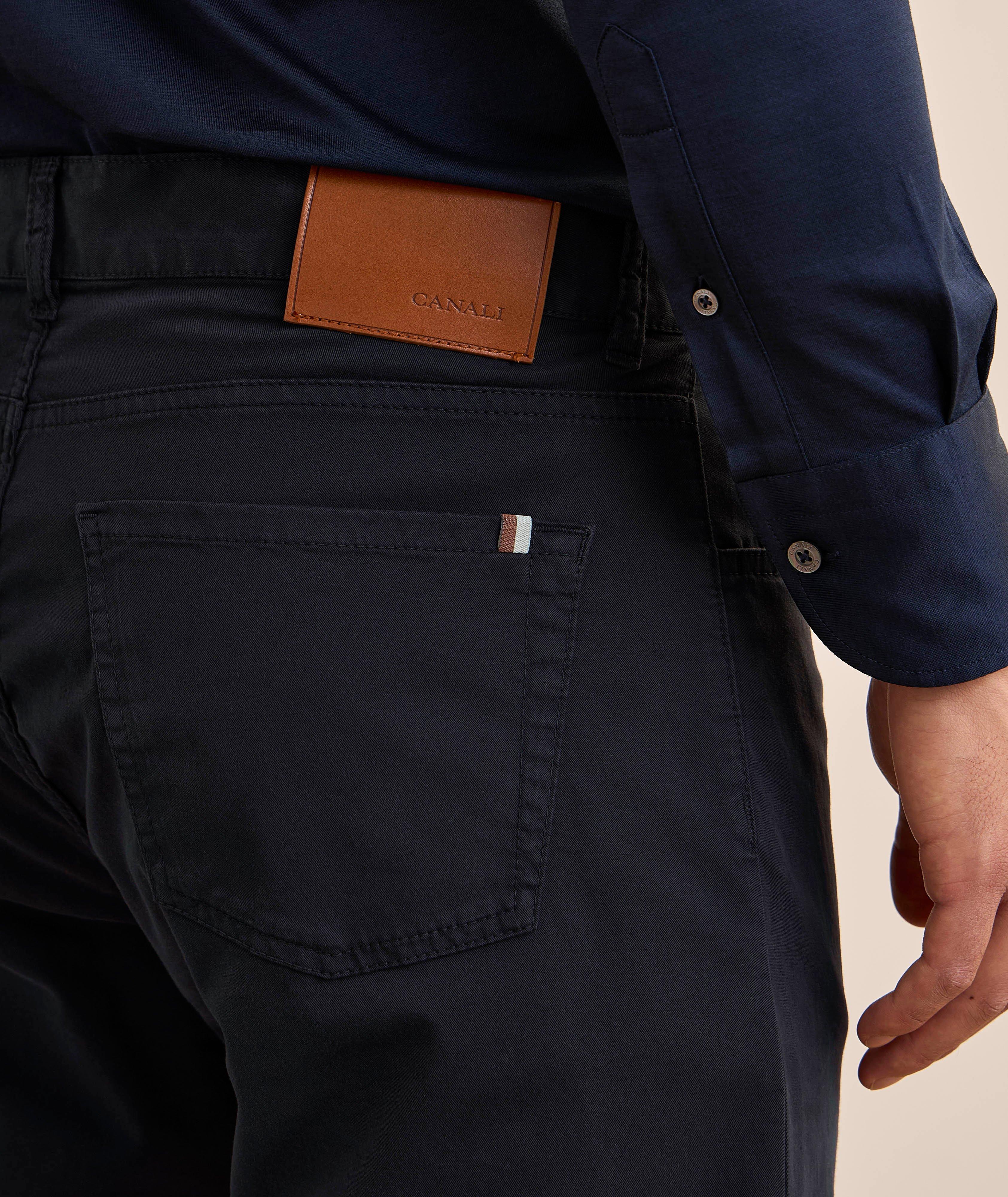 Pantalon en coton extensible de coupe standard image 4