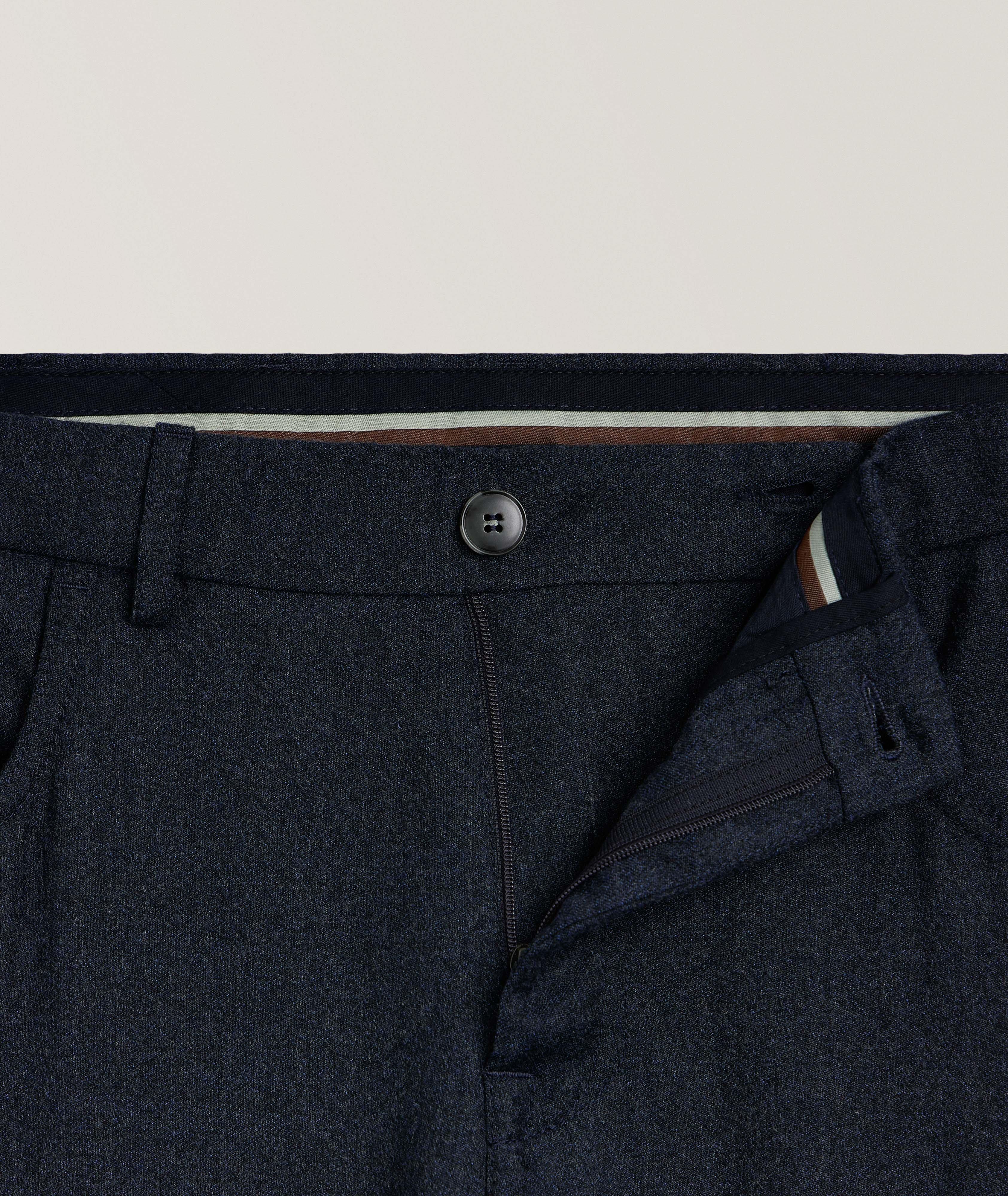 Pantalon lavable en laine Impeccabile image 3