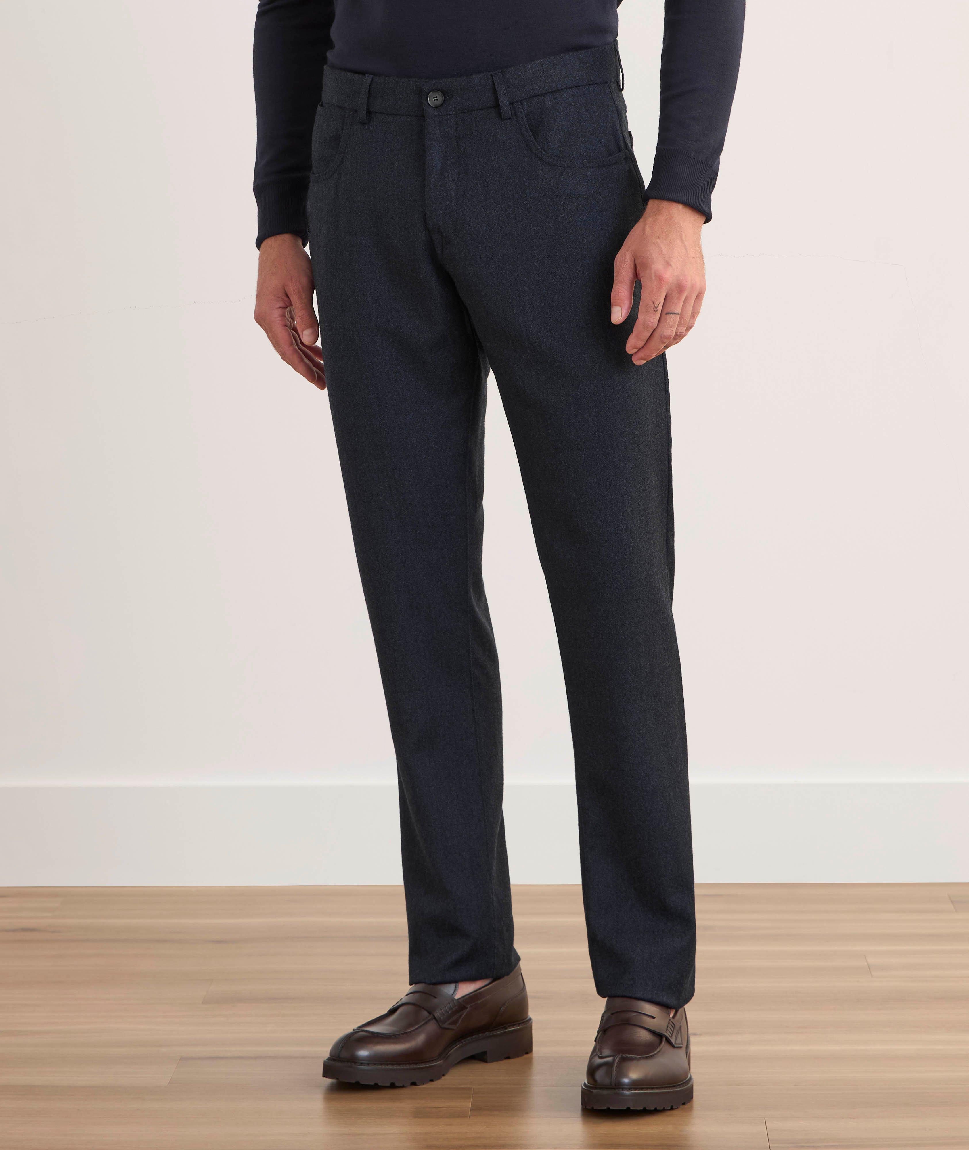 Pantalon lavable en laine Impeccabile image 1