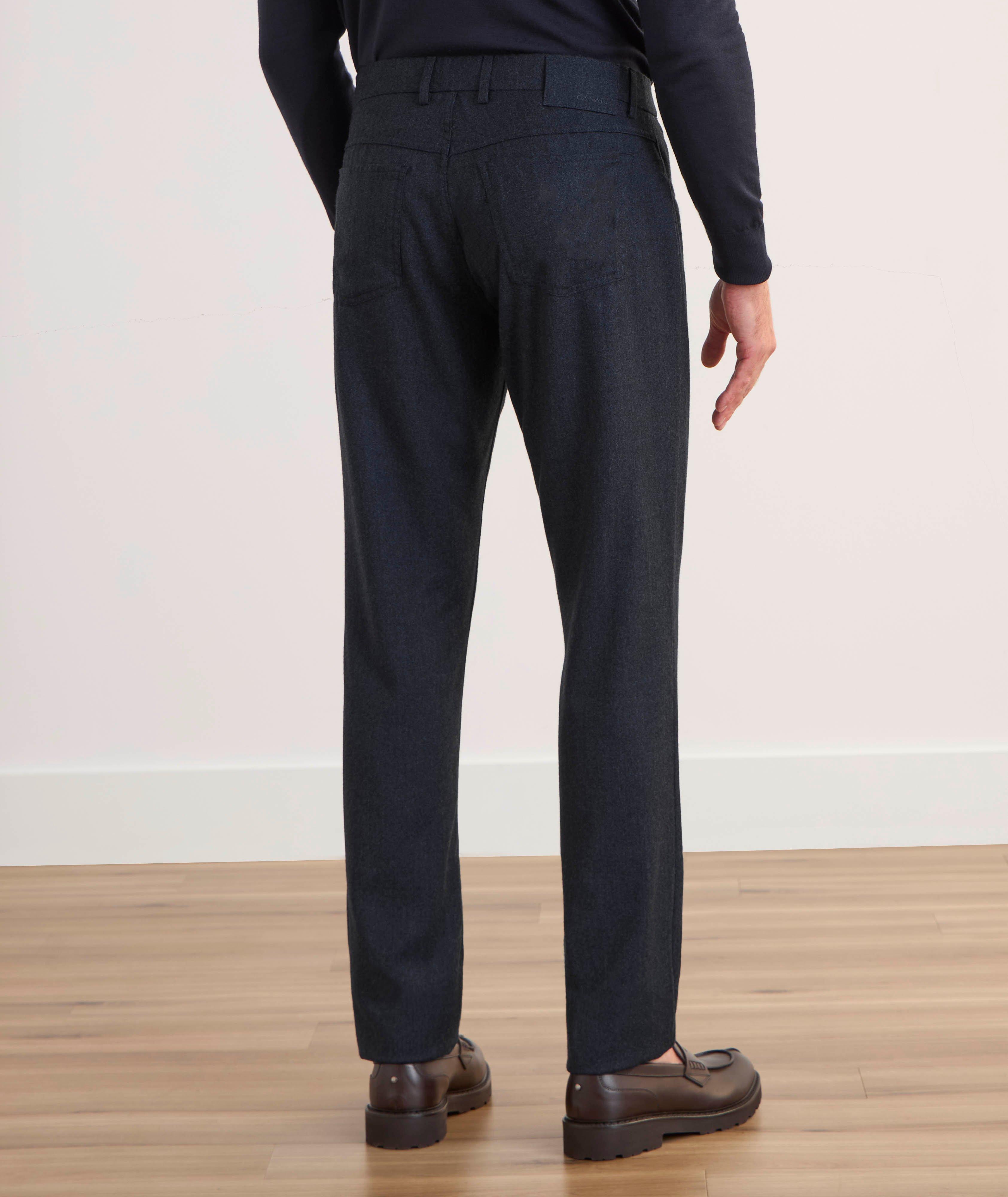 Pantalon lavable en laine Impeccabile image 2