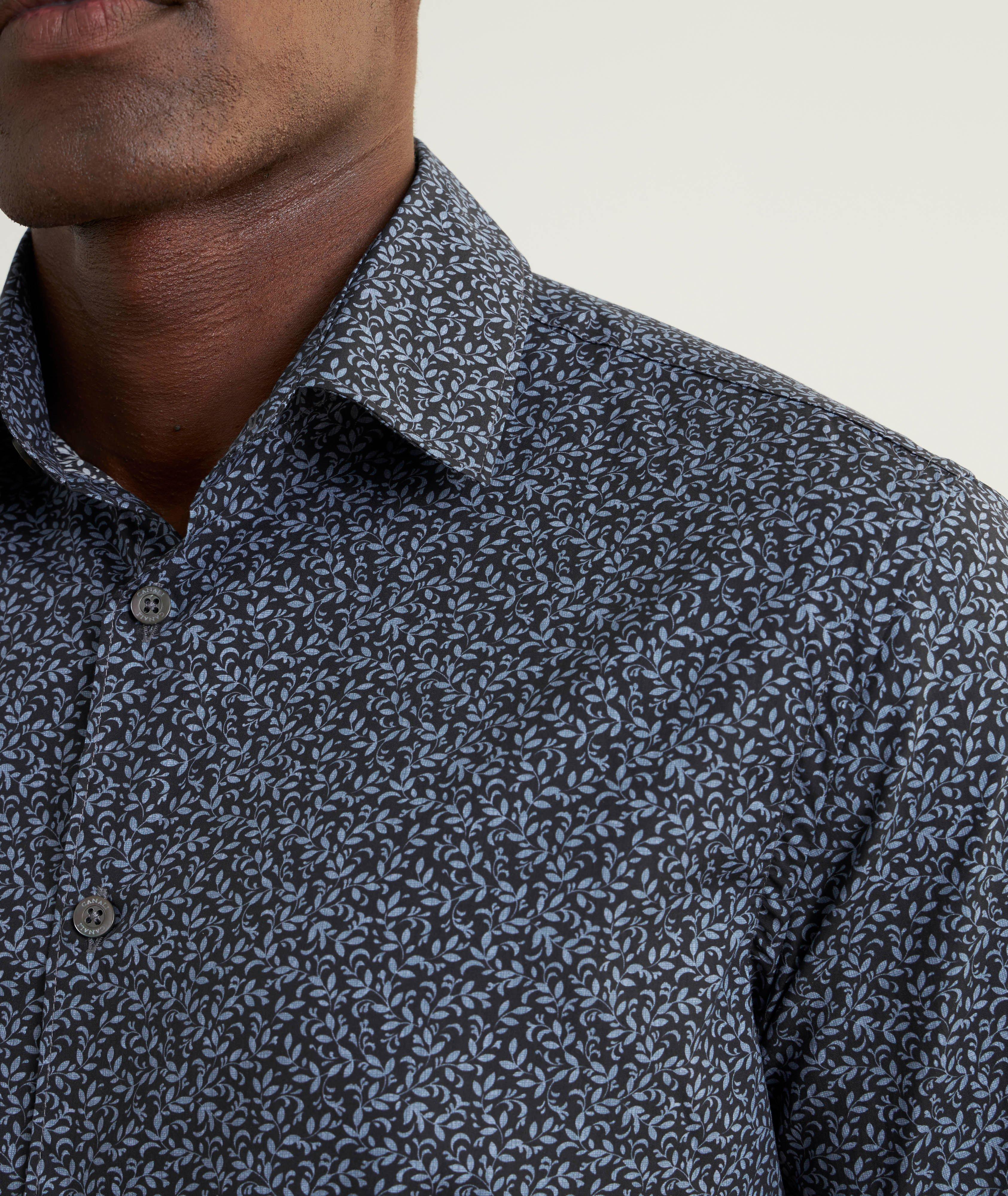 Chemise en coton à motif floral image 3