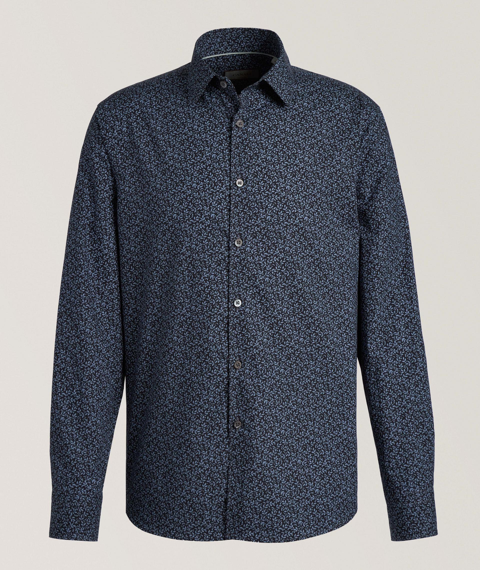 Chemise en coton à motif floral image 0