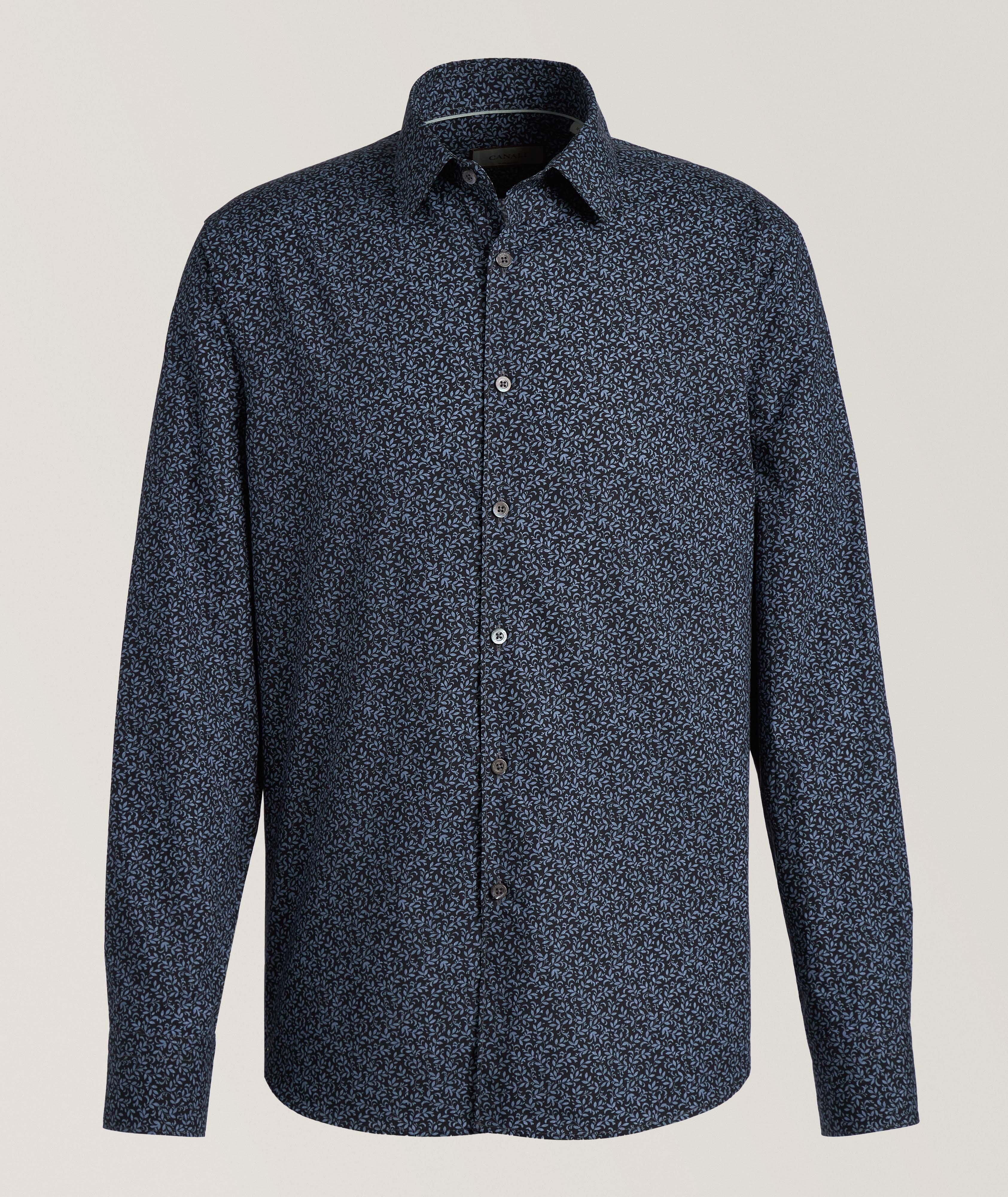 Chemise en coton à motif floral image 0