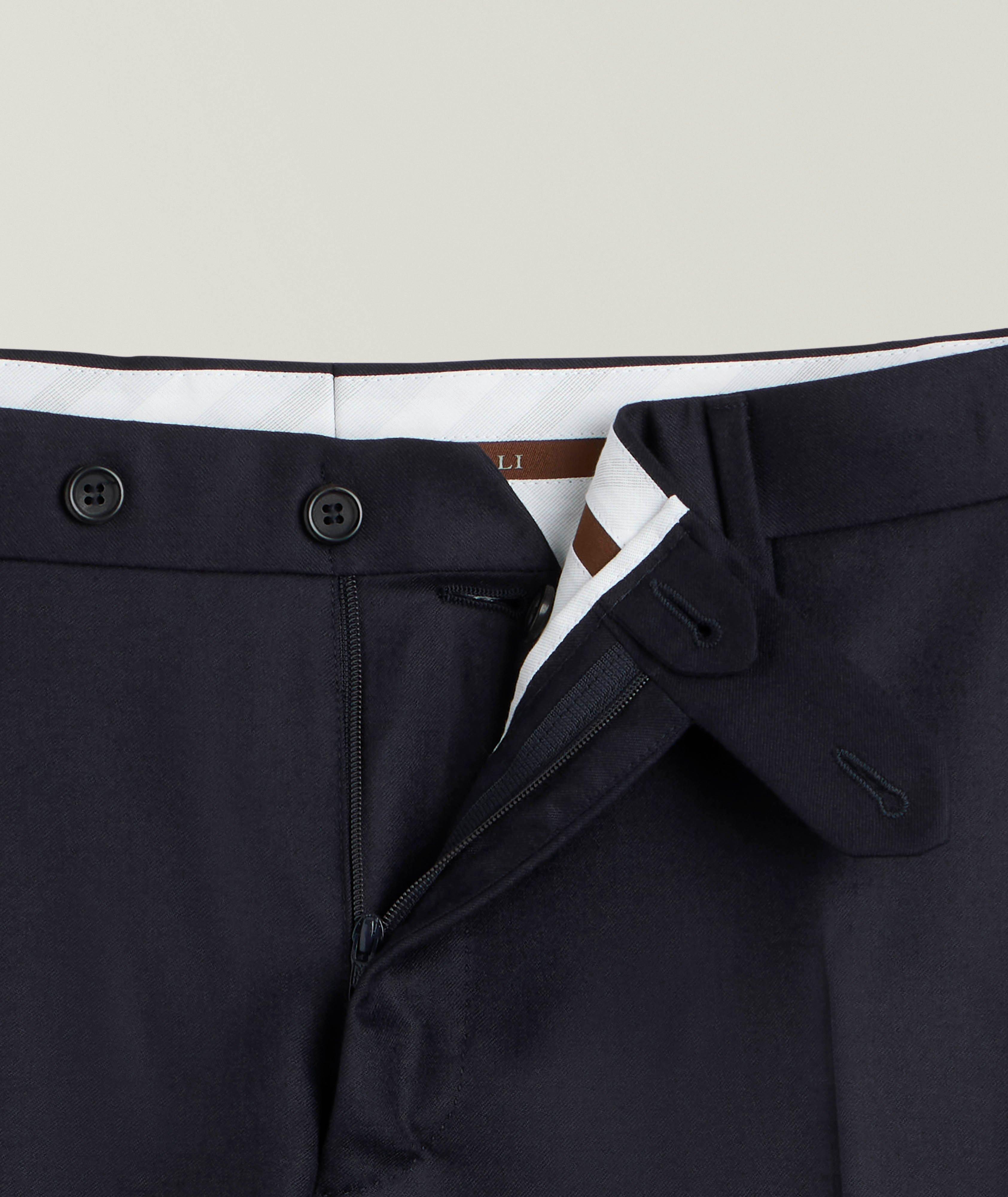 Pantalon habillé Kei en flanelle de laine image 4
