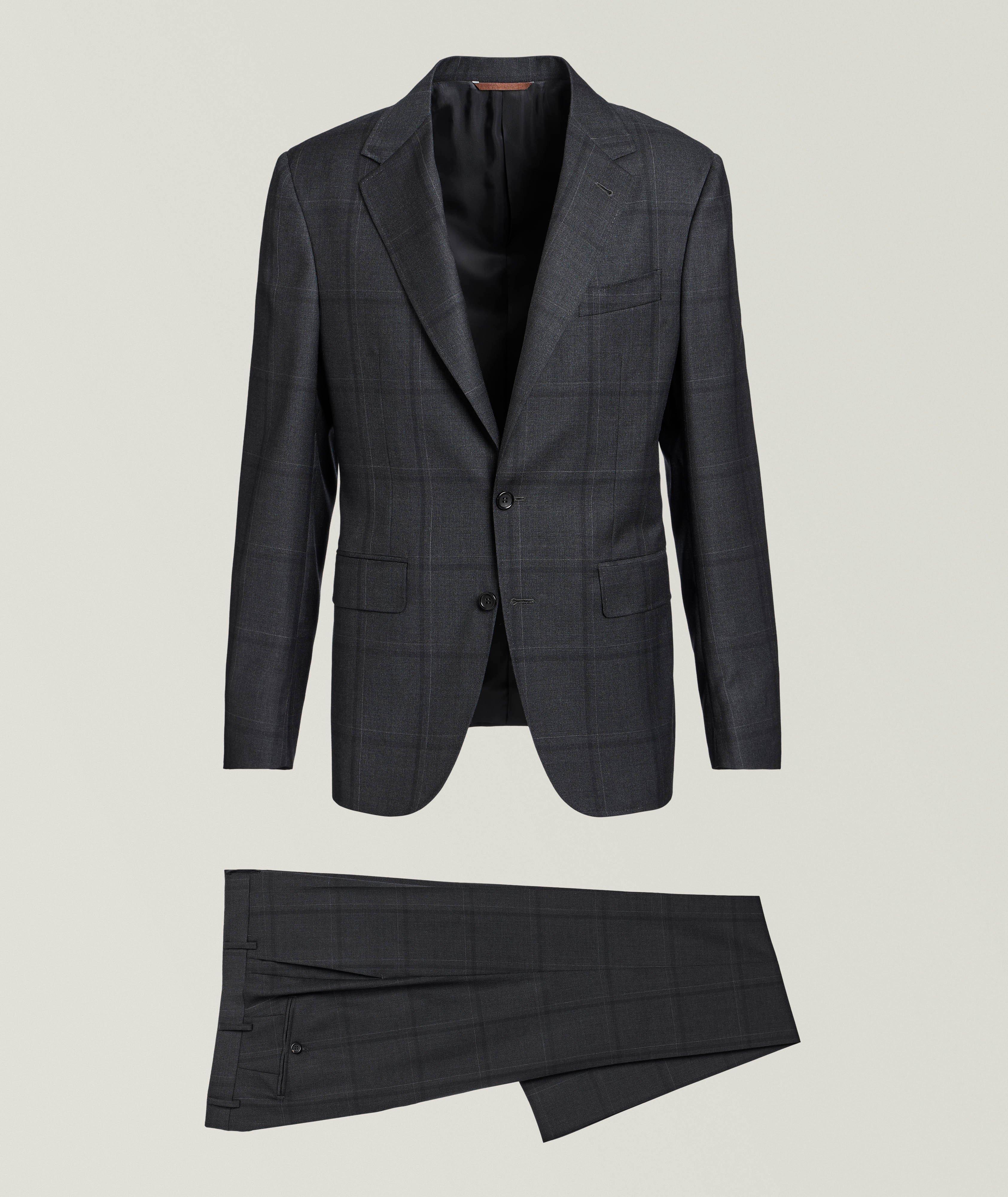 Kei Tonal Check Wool Suit image 0
