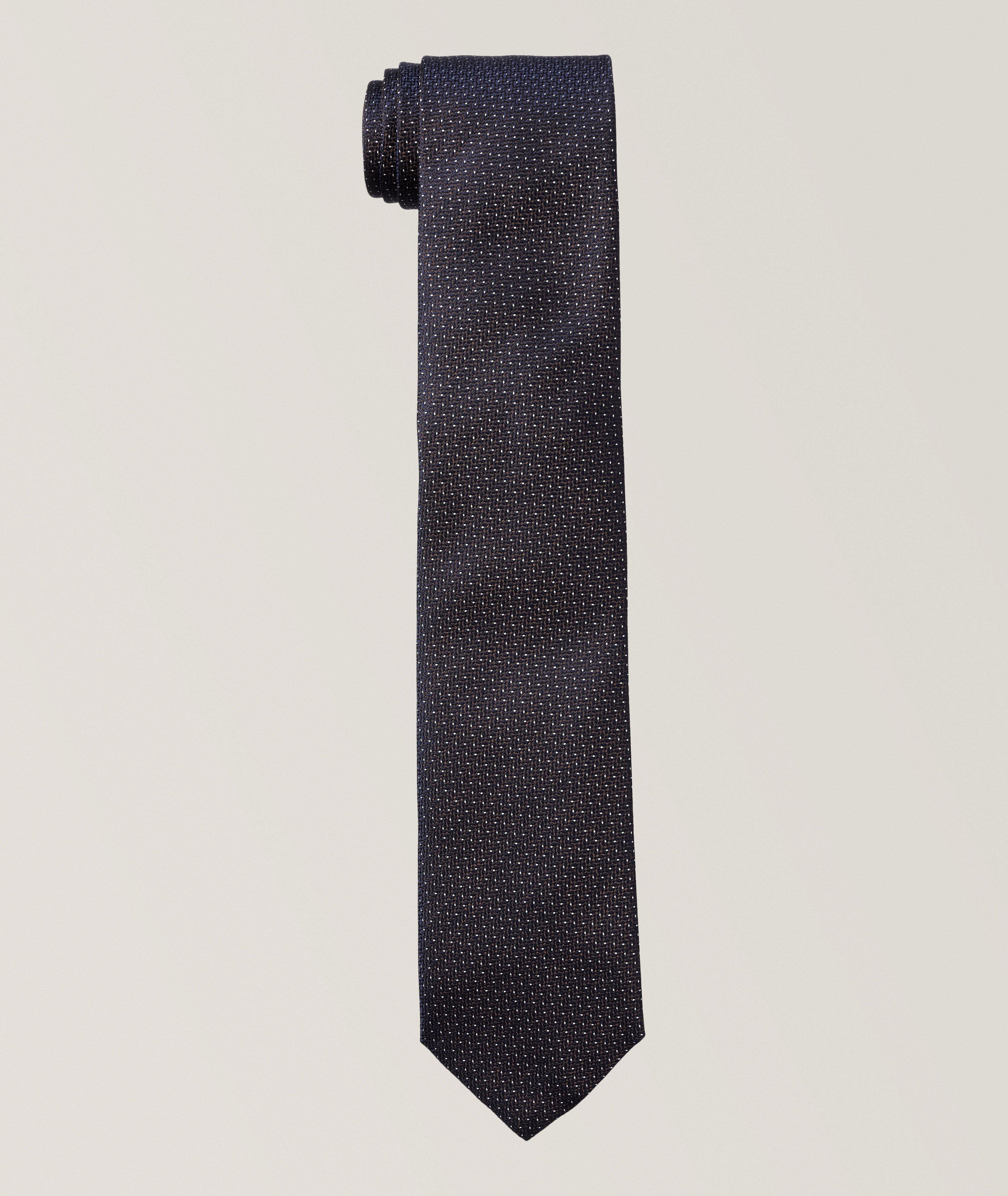 Pin Dot Silk Tie  image 0