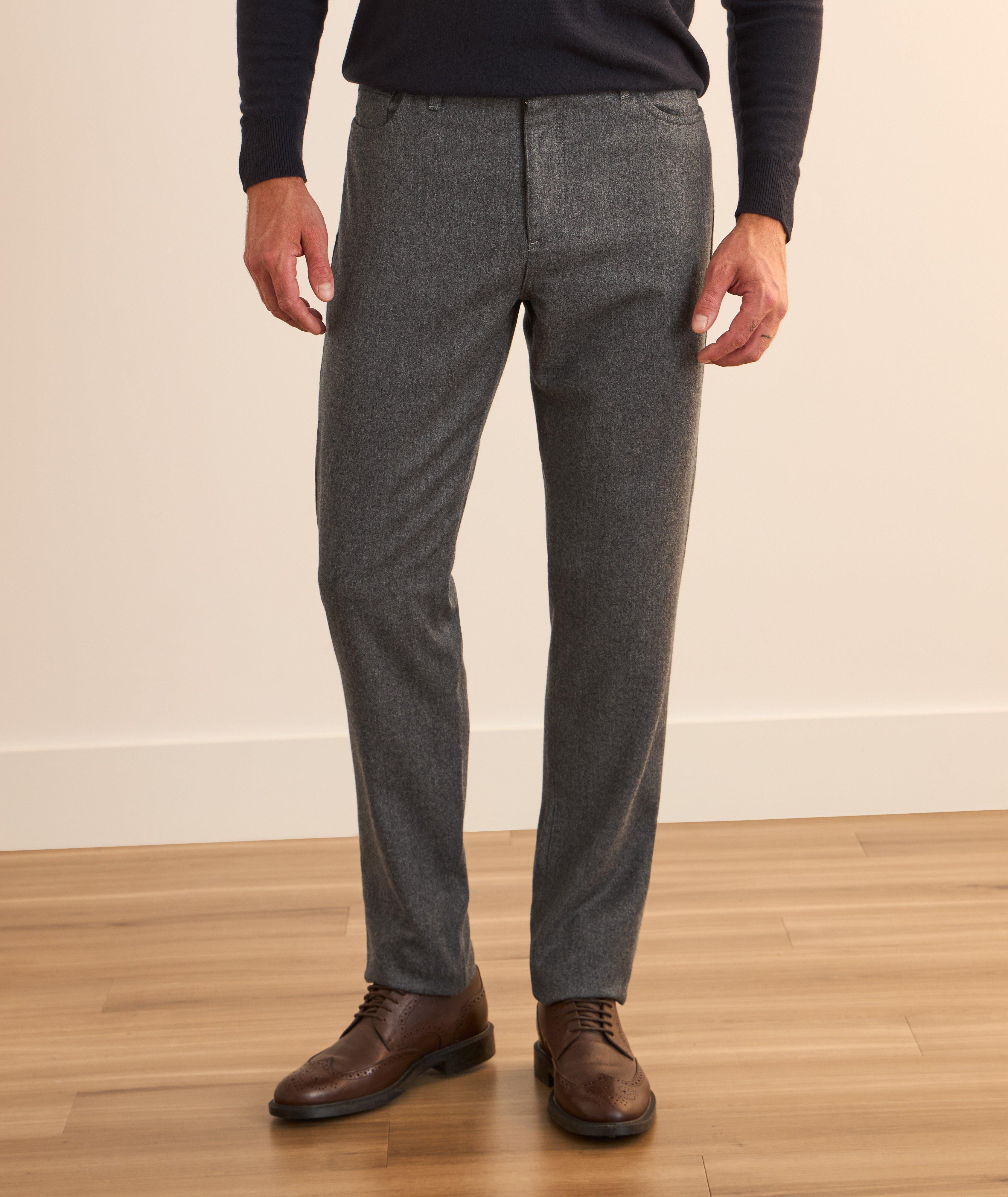 Pantalon lavable en laine Impeccabile image 1