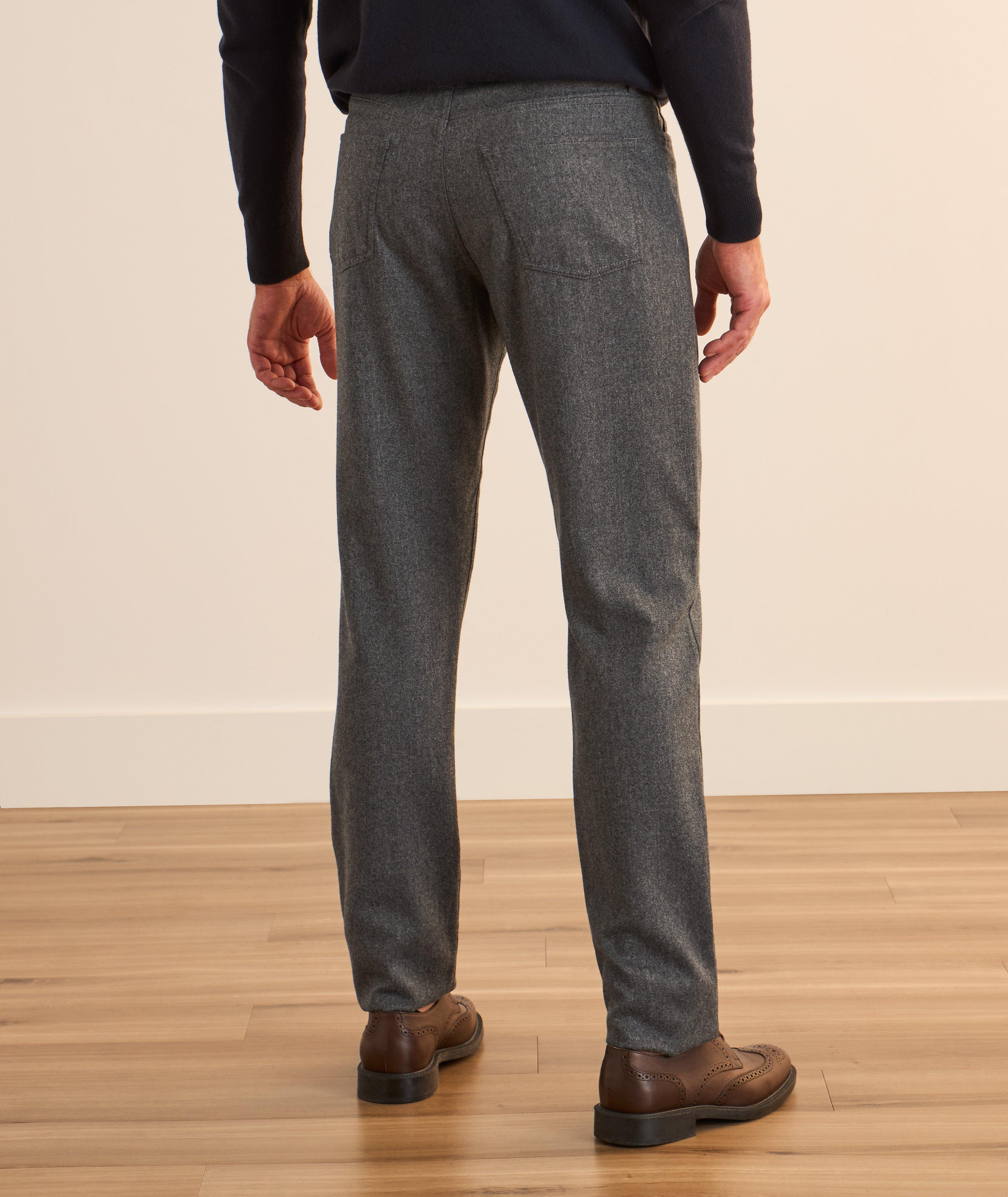 Pantalon lavable en laine Impeccabile image 2