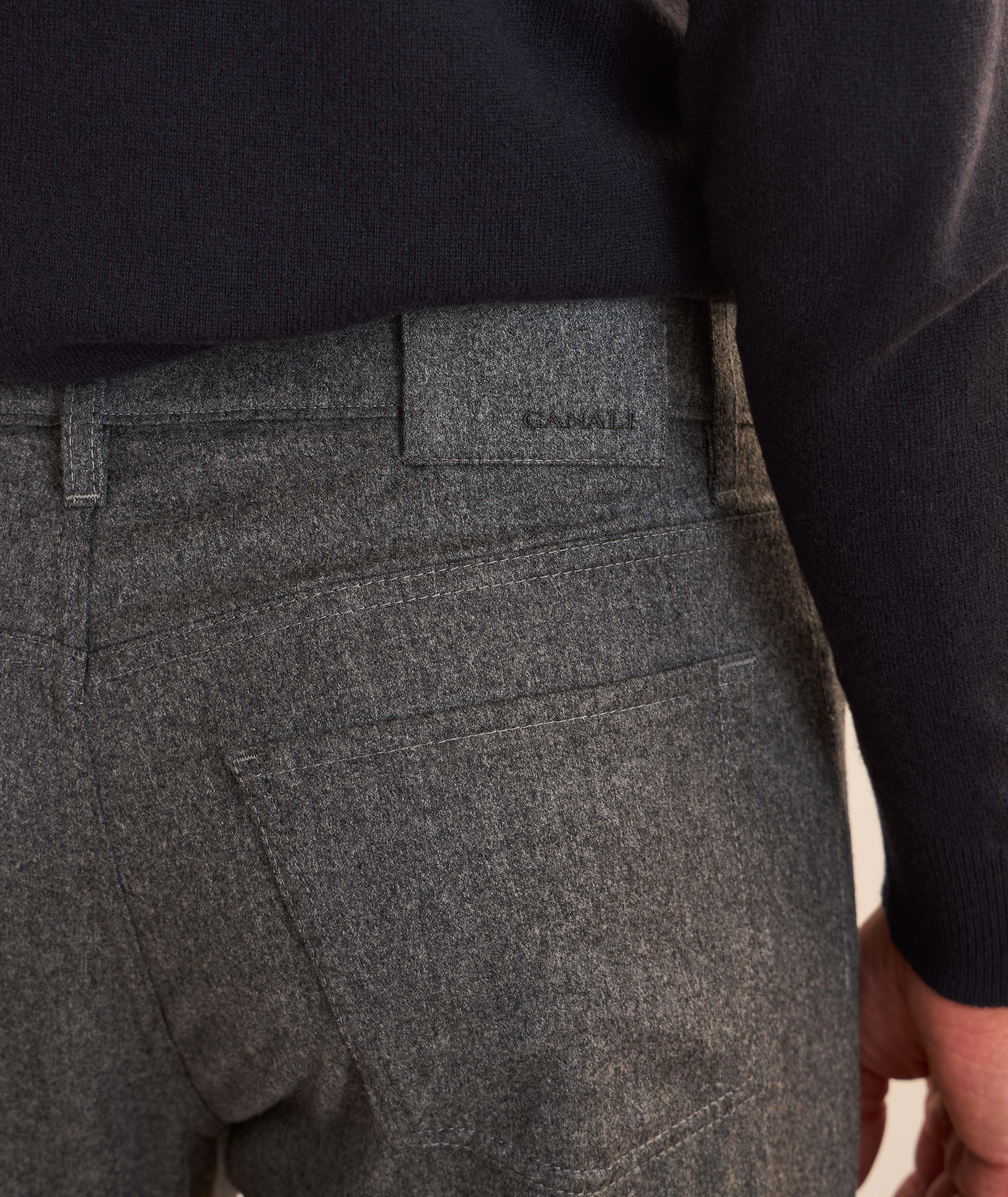 Pantalon lavable en laine Impeccabile image 3