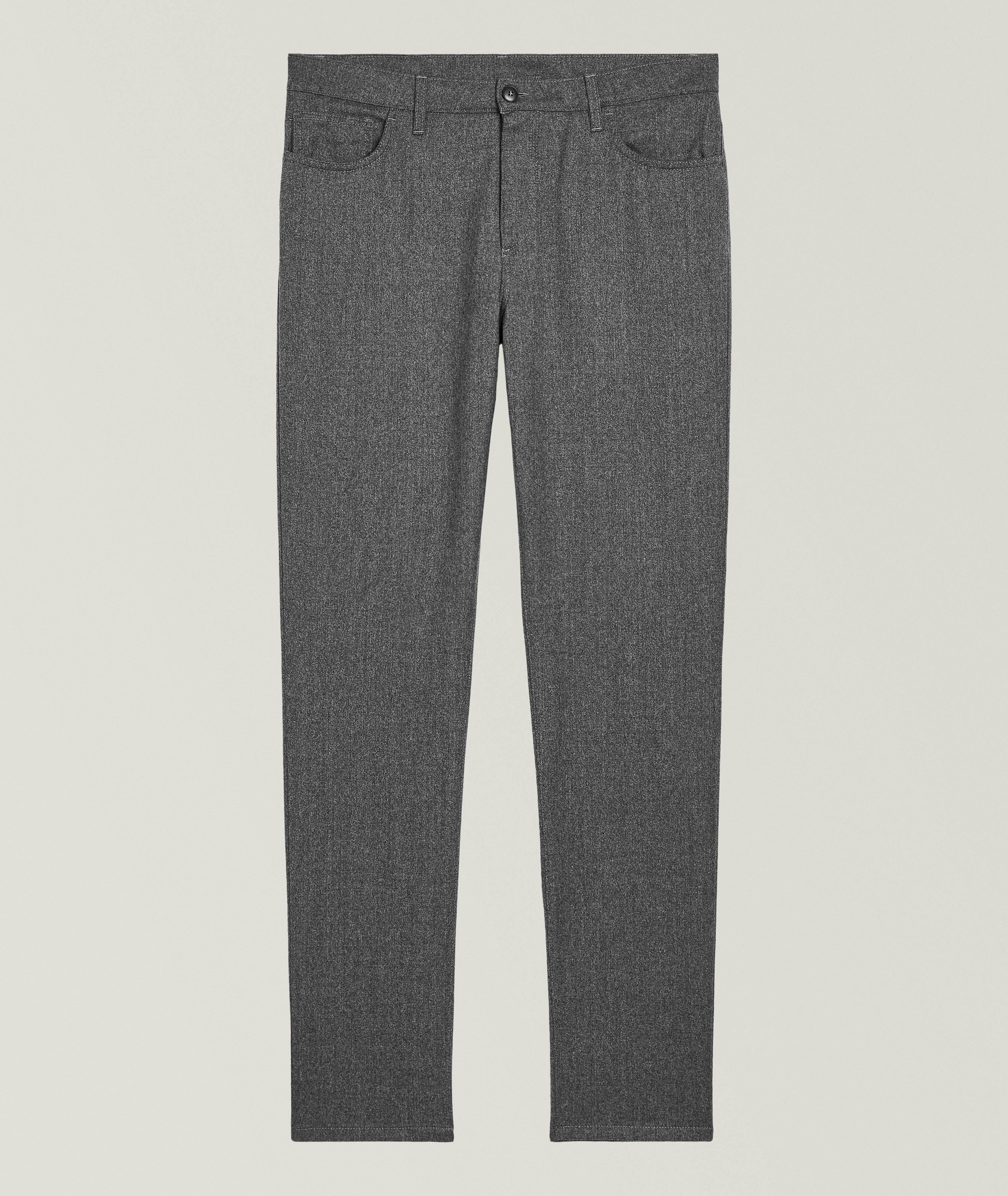 Pantalon lavable en laine Impeccabile image 0