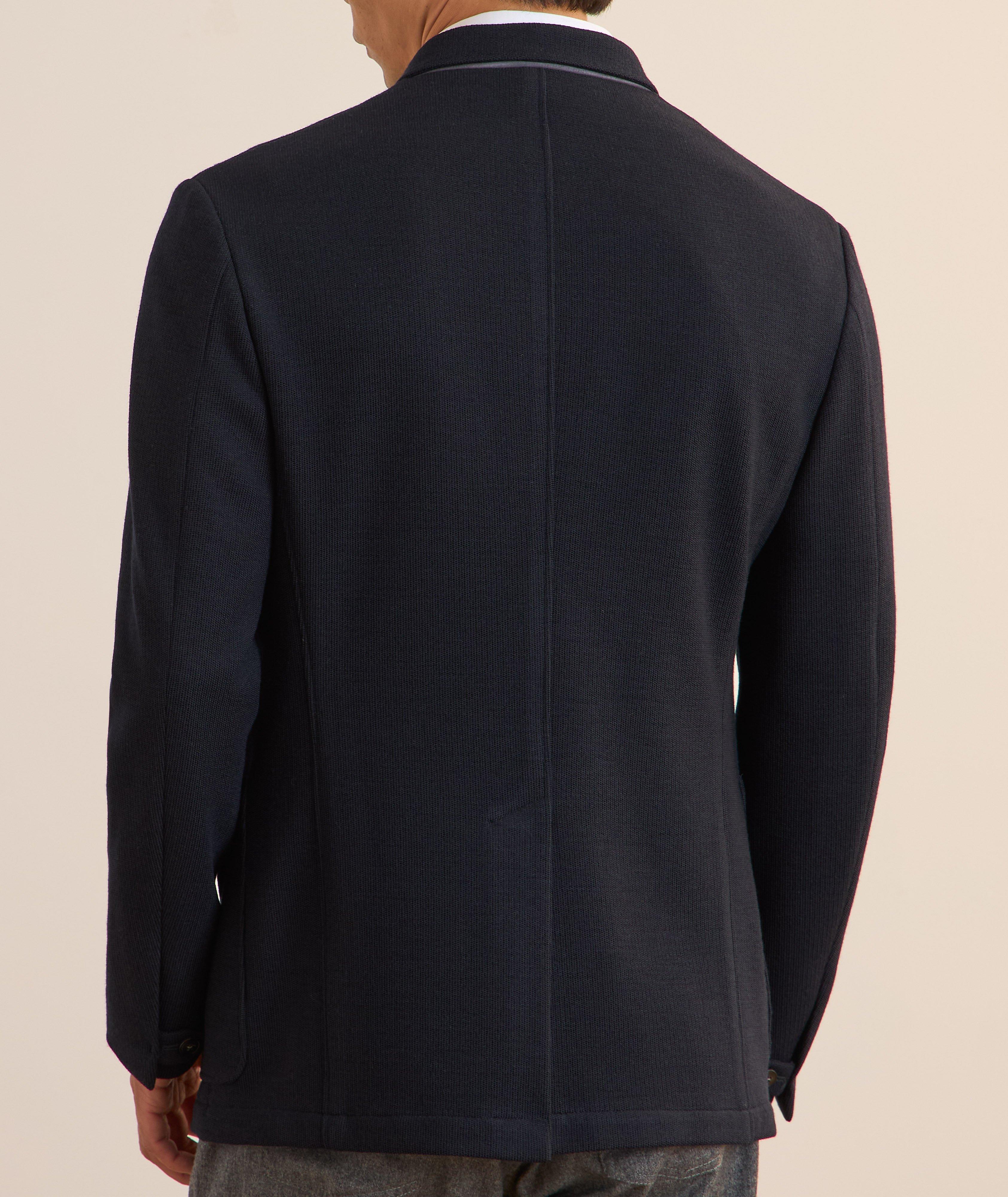 Blazer en laine et en coton image 2